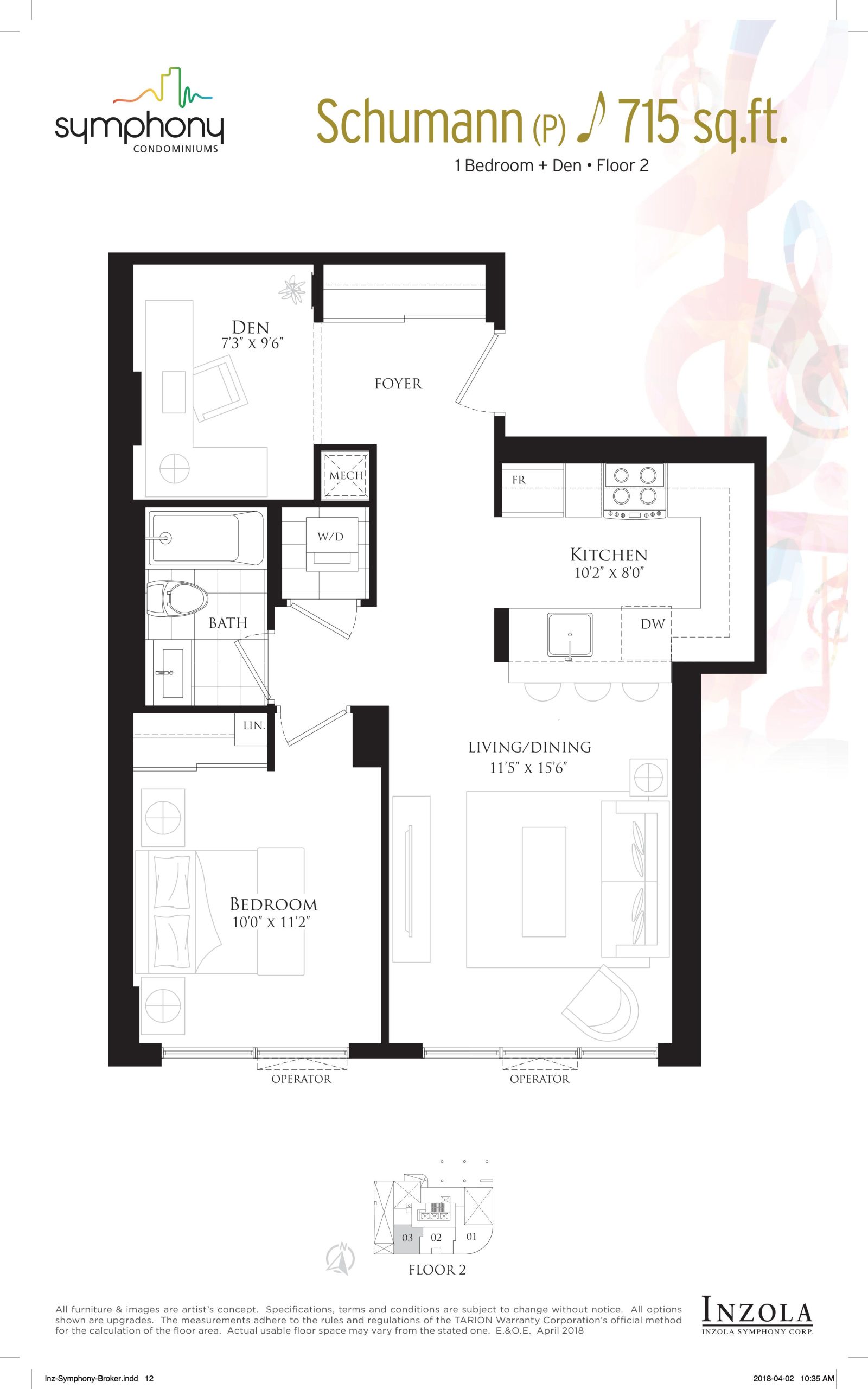 Schumann floor plan