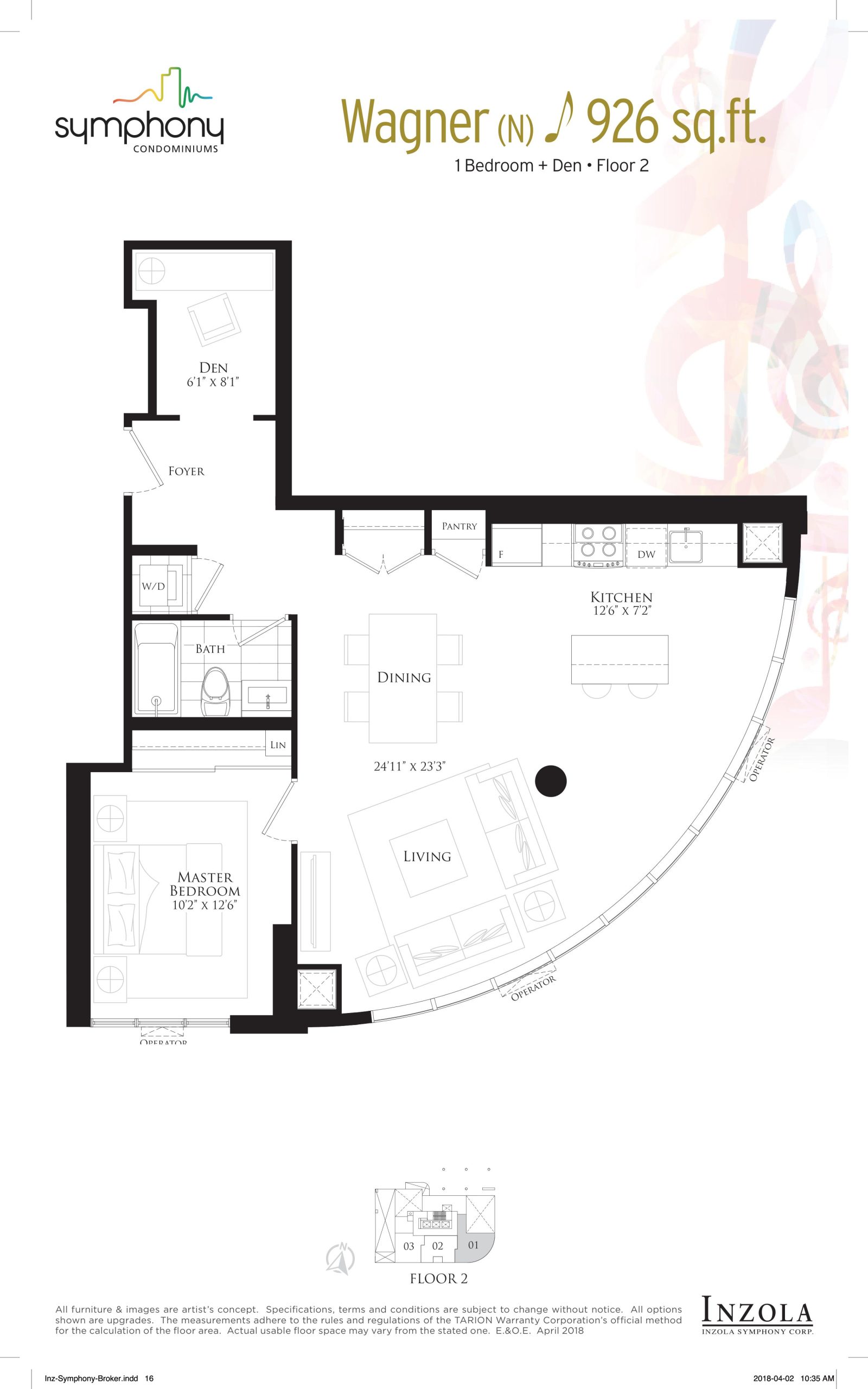 Wagner floor plan
