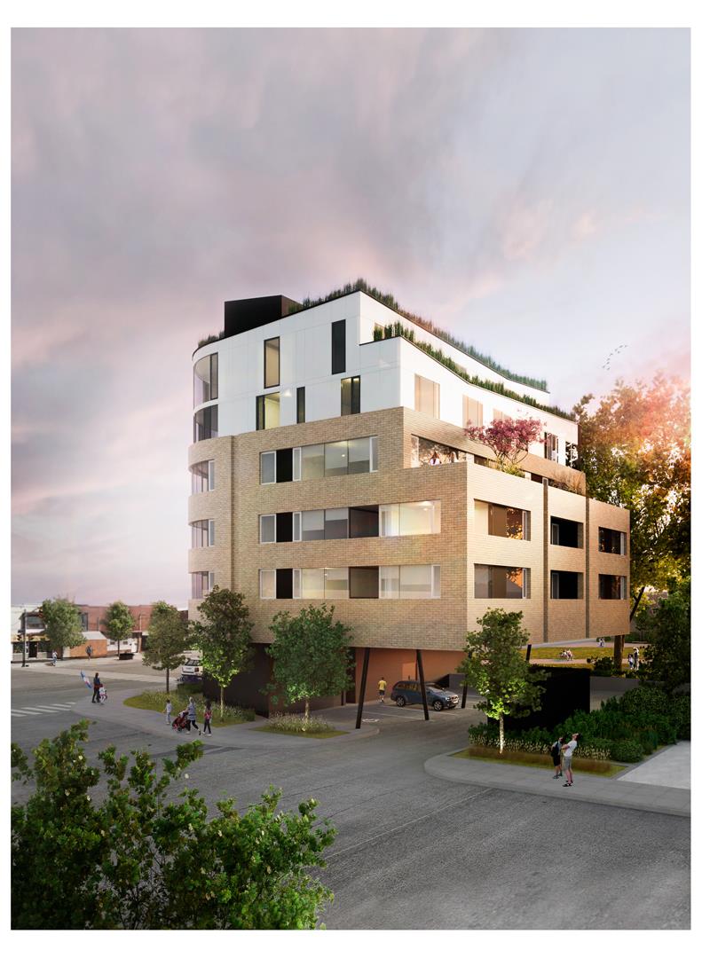 Danforth Park in Toronto — rendering 3
