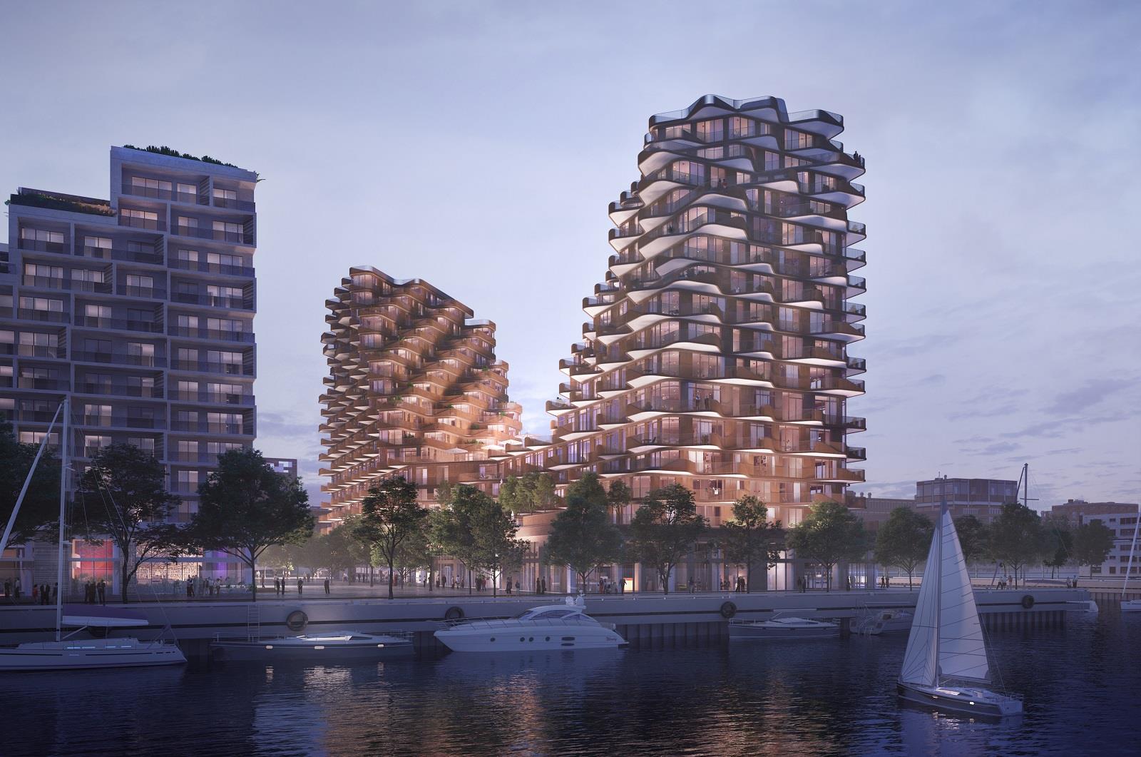 Aqualuna at Bayside in Toronto — rendering 9