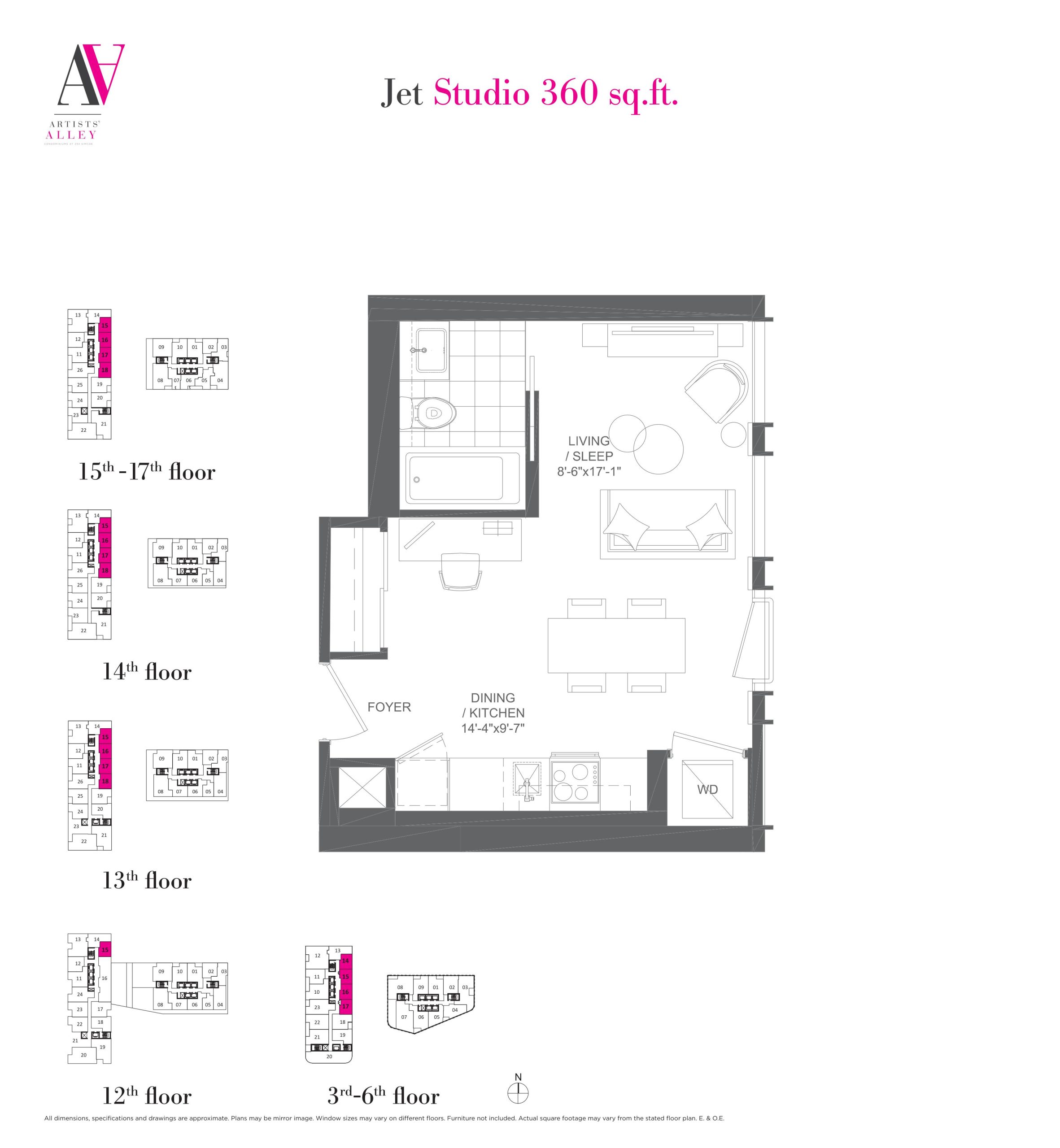 Jet floor plan
