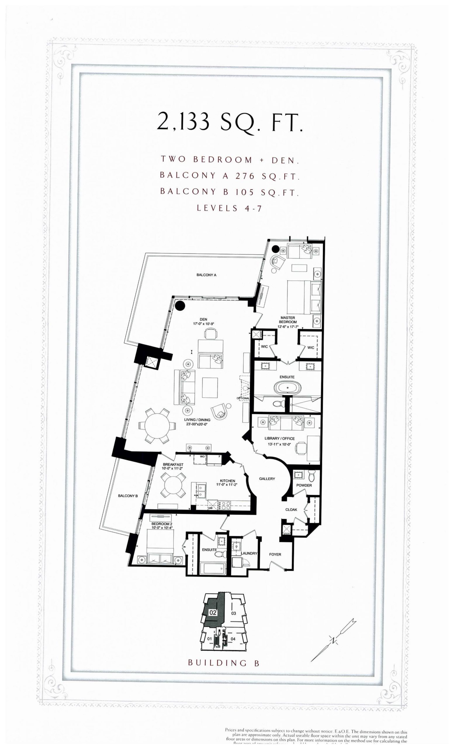 2,133 sq. ft. floor plan