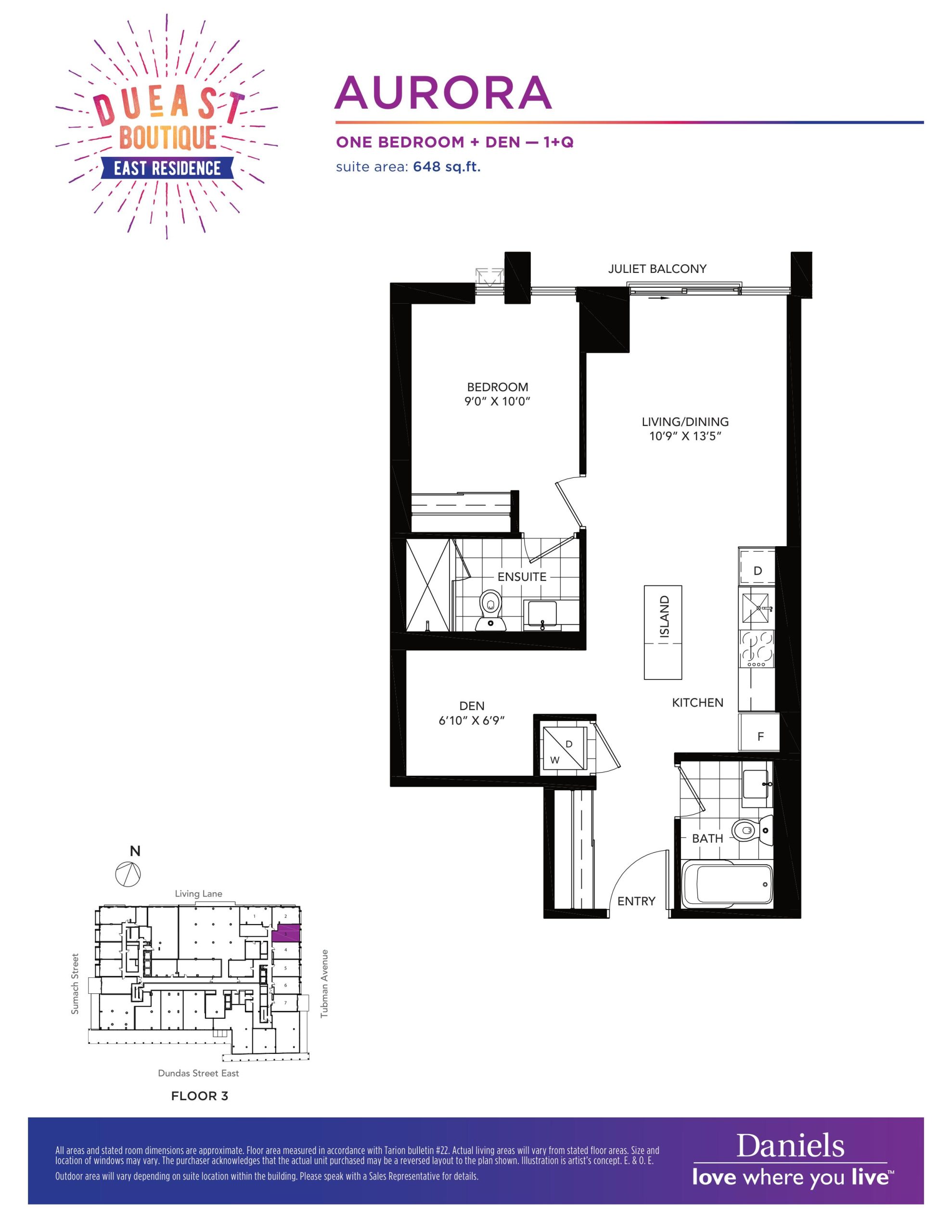 Aurora floor plan
