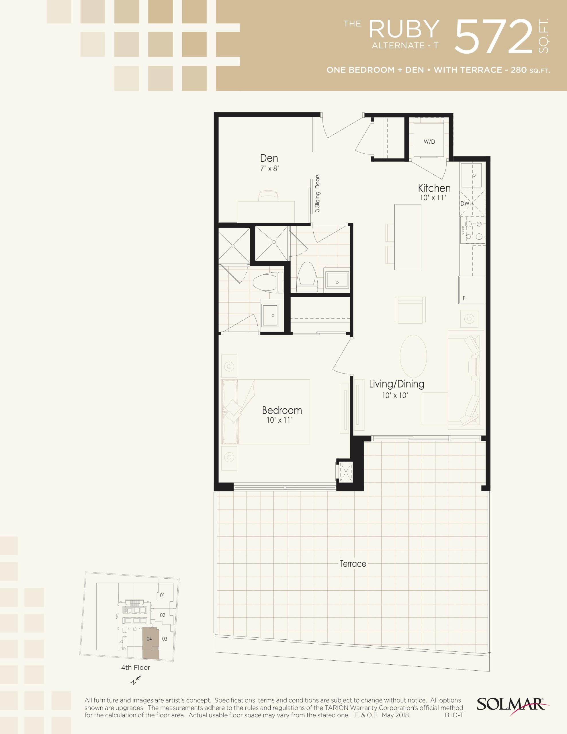 The Ruby Alternate T floor plan