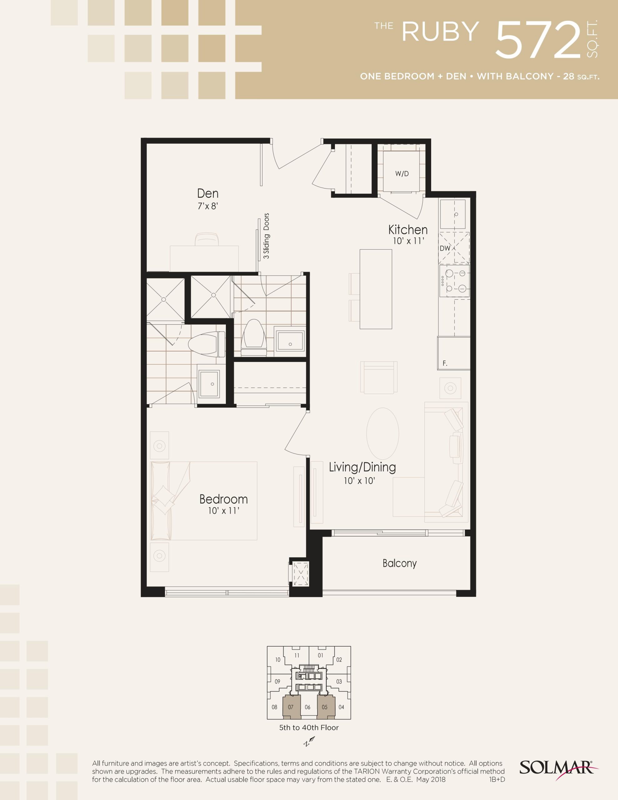 The Ruby floor plan