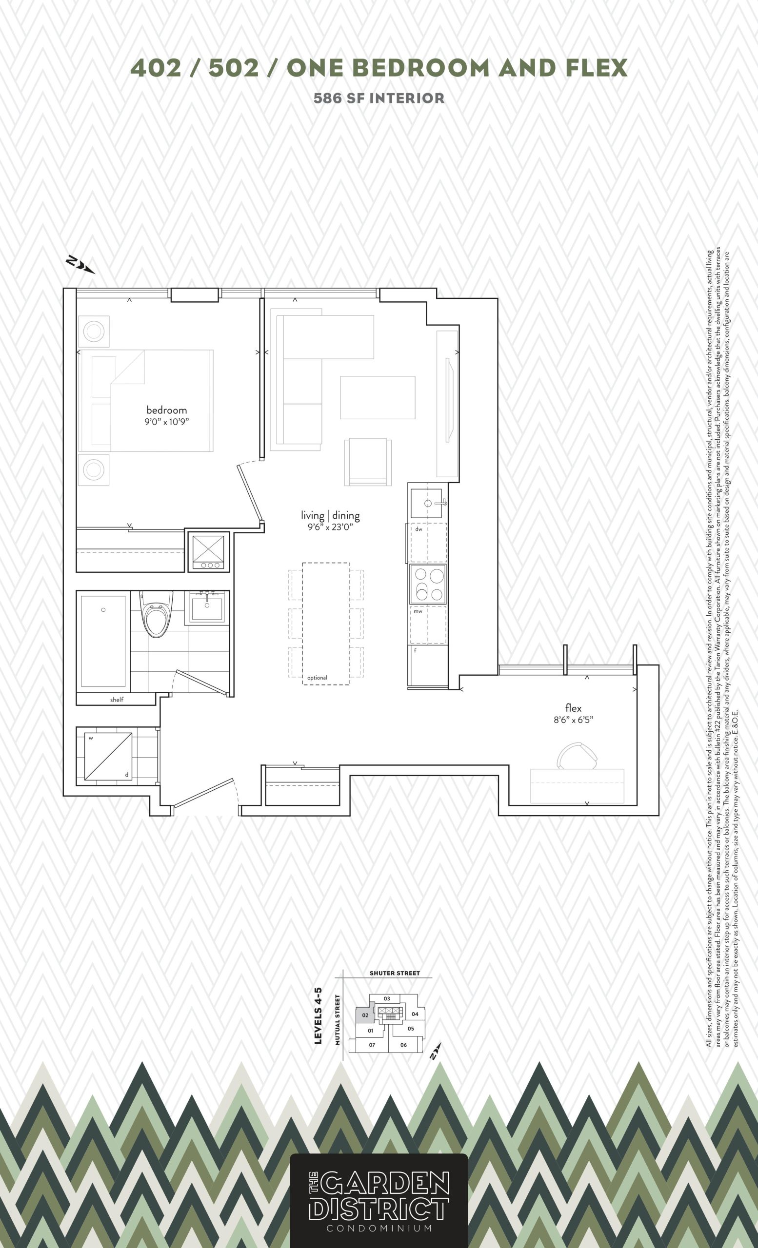 402 / 502 floor plan