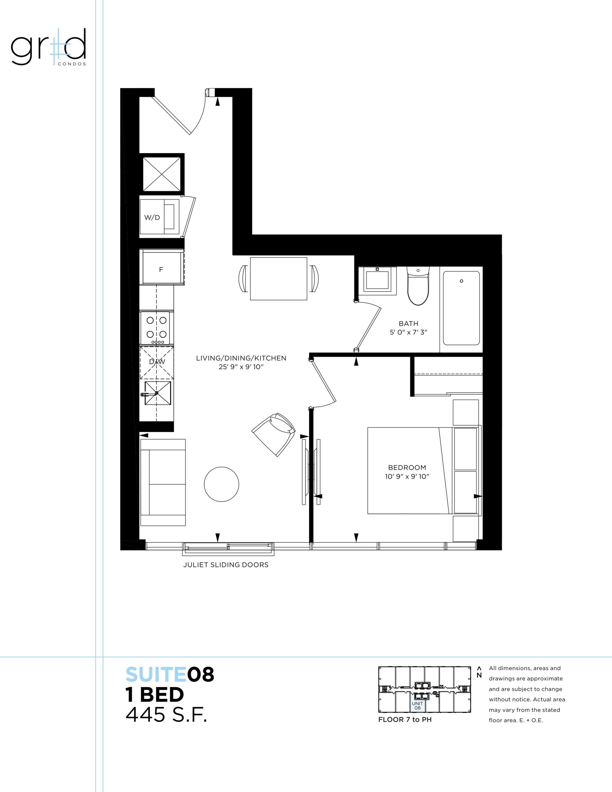 Suite 08 floor plan