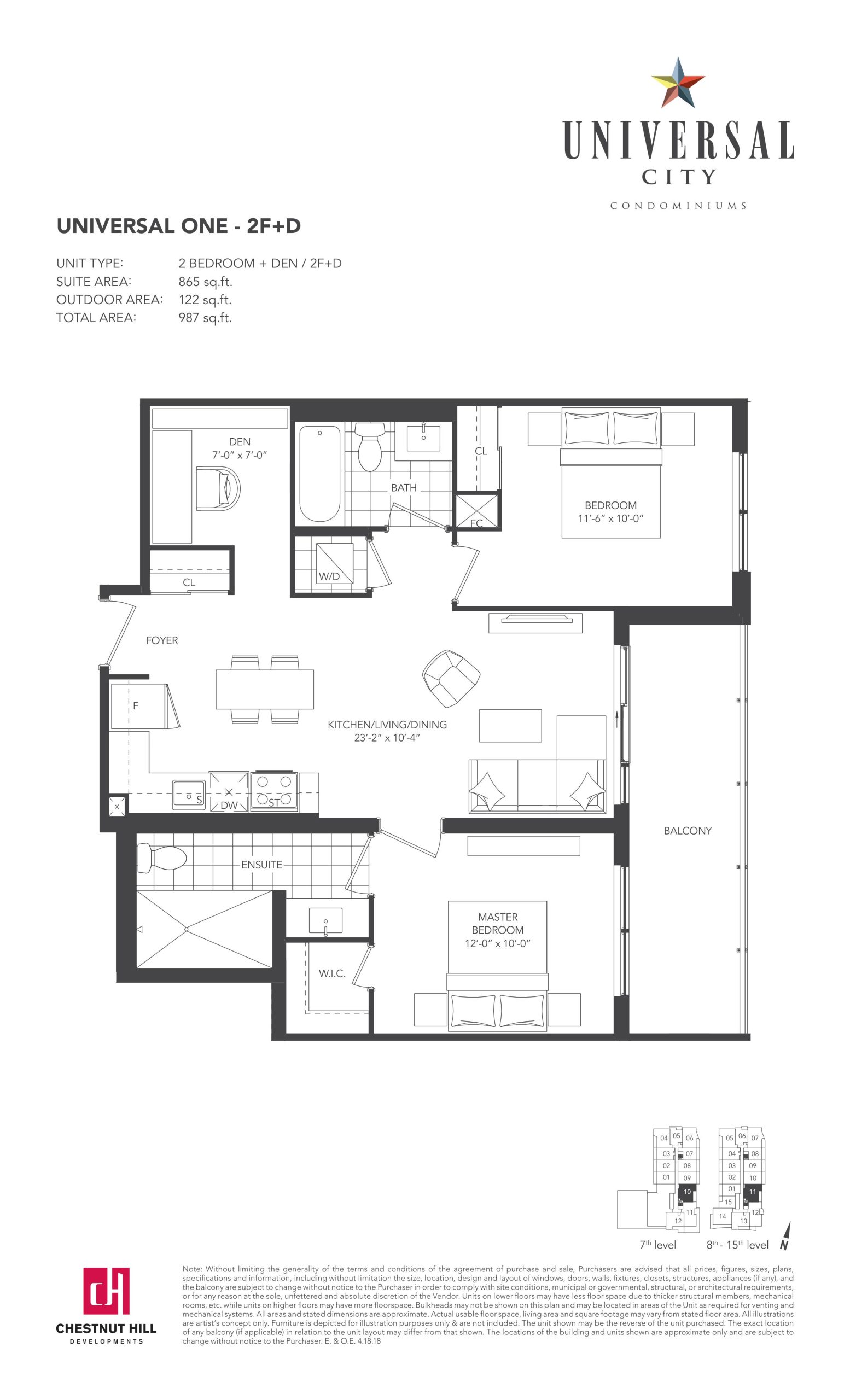 2F+D floor plan