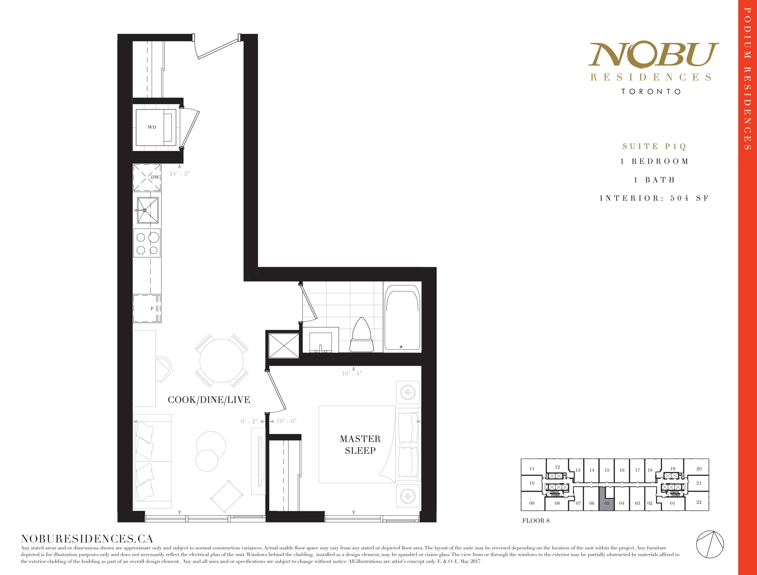 Suite P1Q floor plan