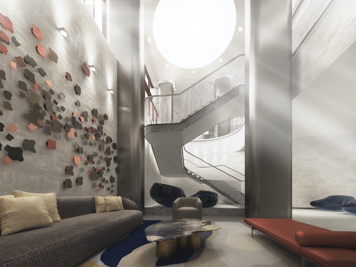 Aqualuna at Bayside in Toronto — rendering 16