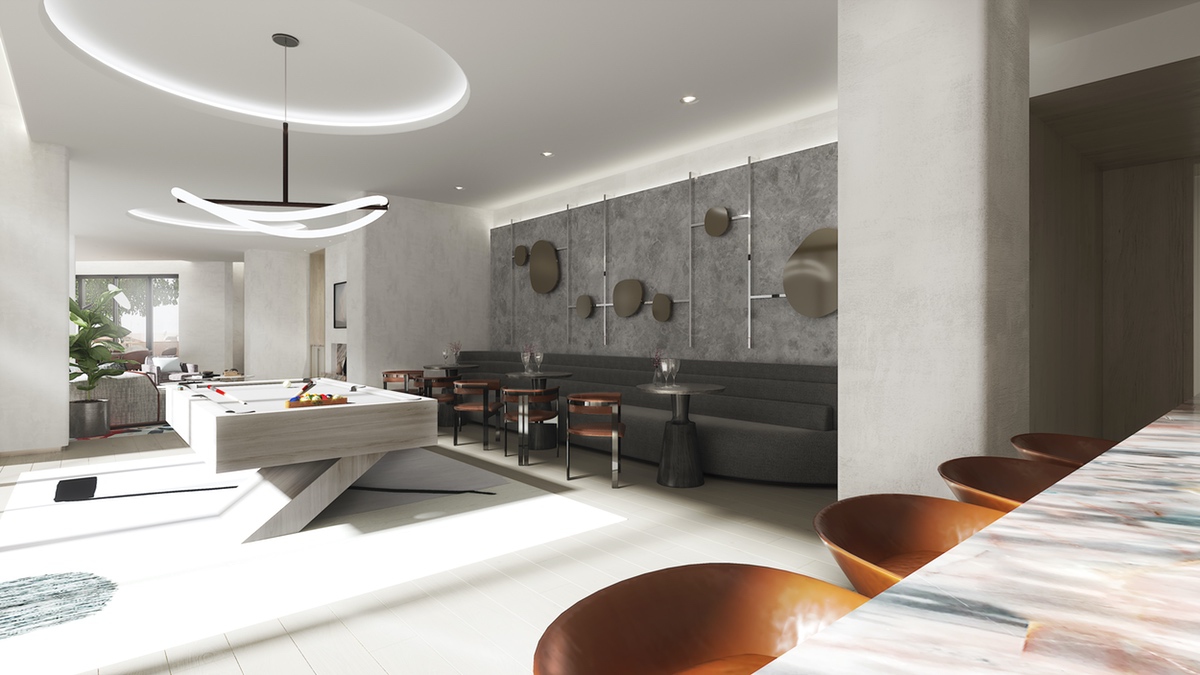 Aqualuna at Bayside in Toronto — rendering 17