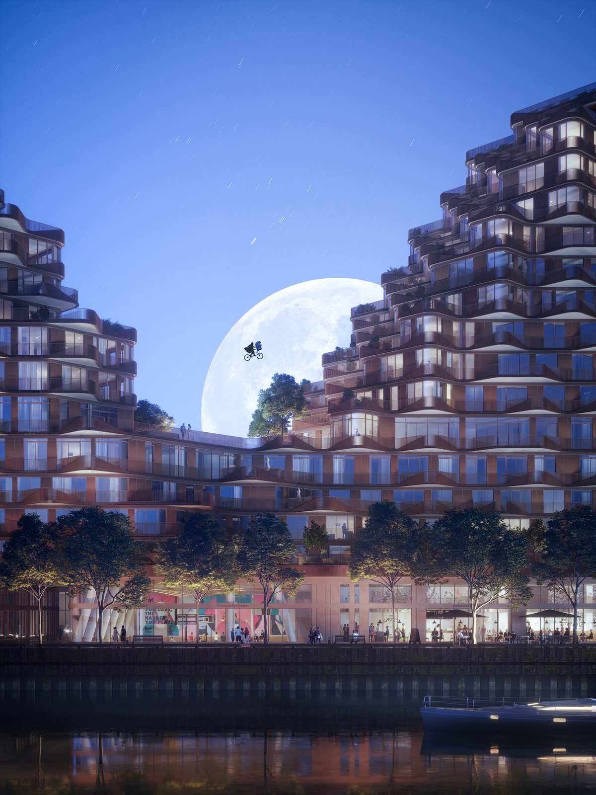 Aqualuna at Bayside in Toronto — rendering 21