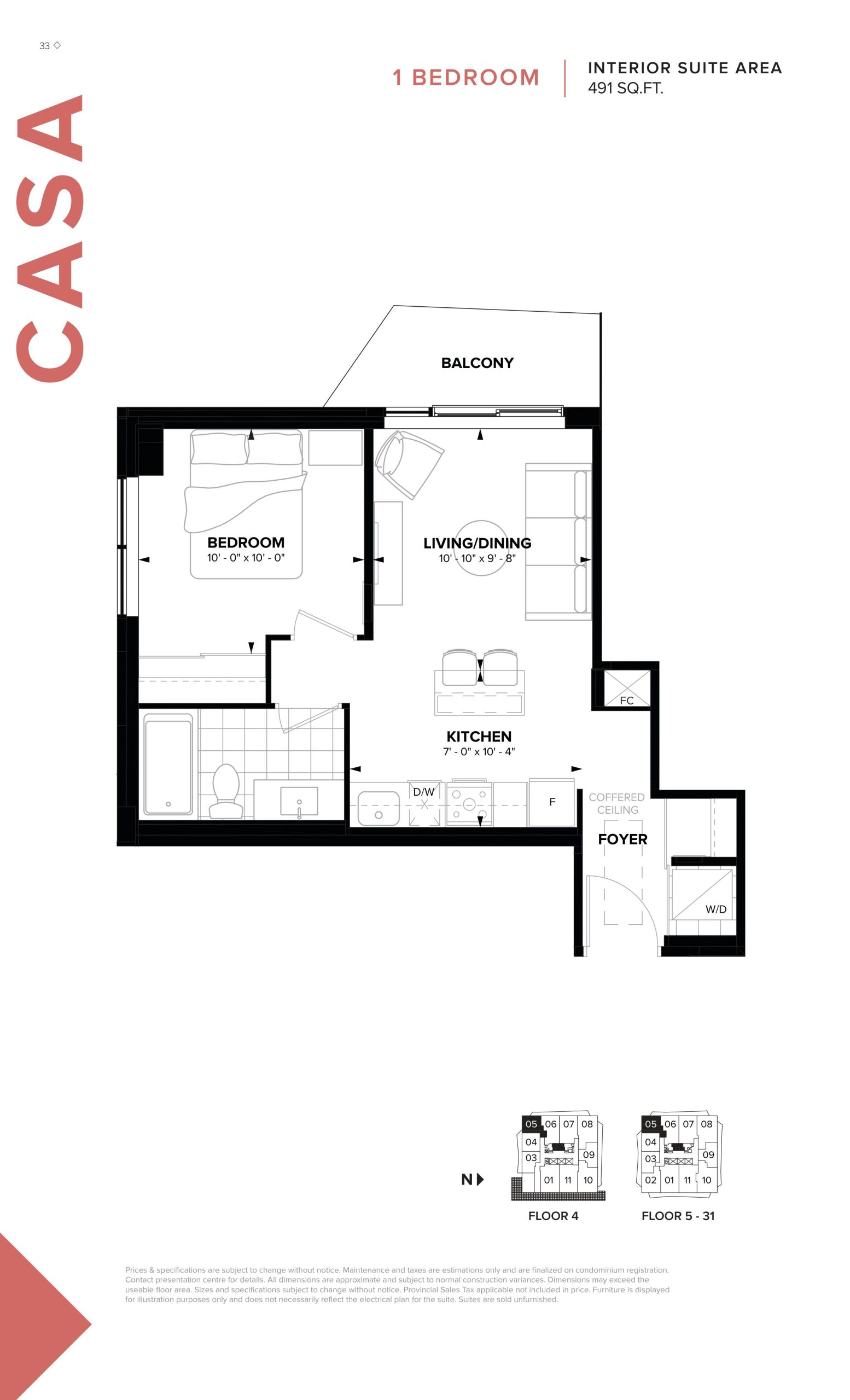 Casa floor plan