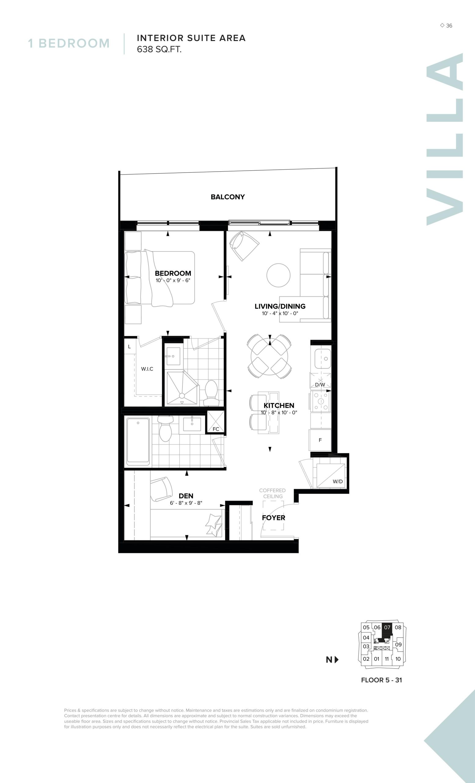 Villa floor plan
