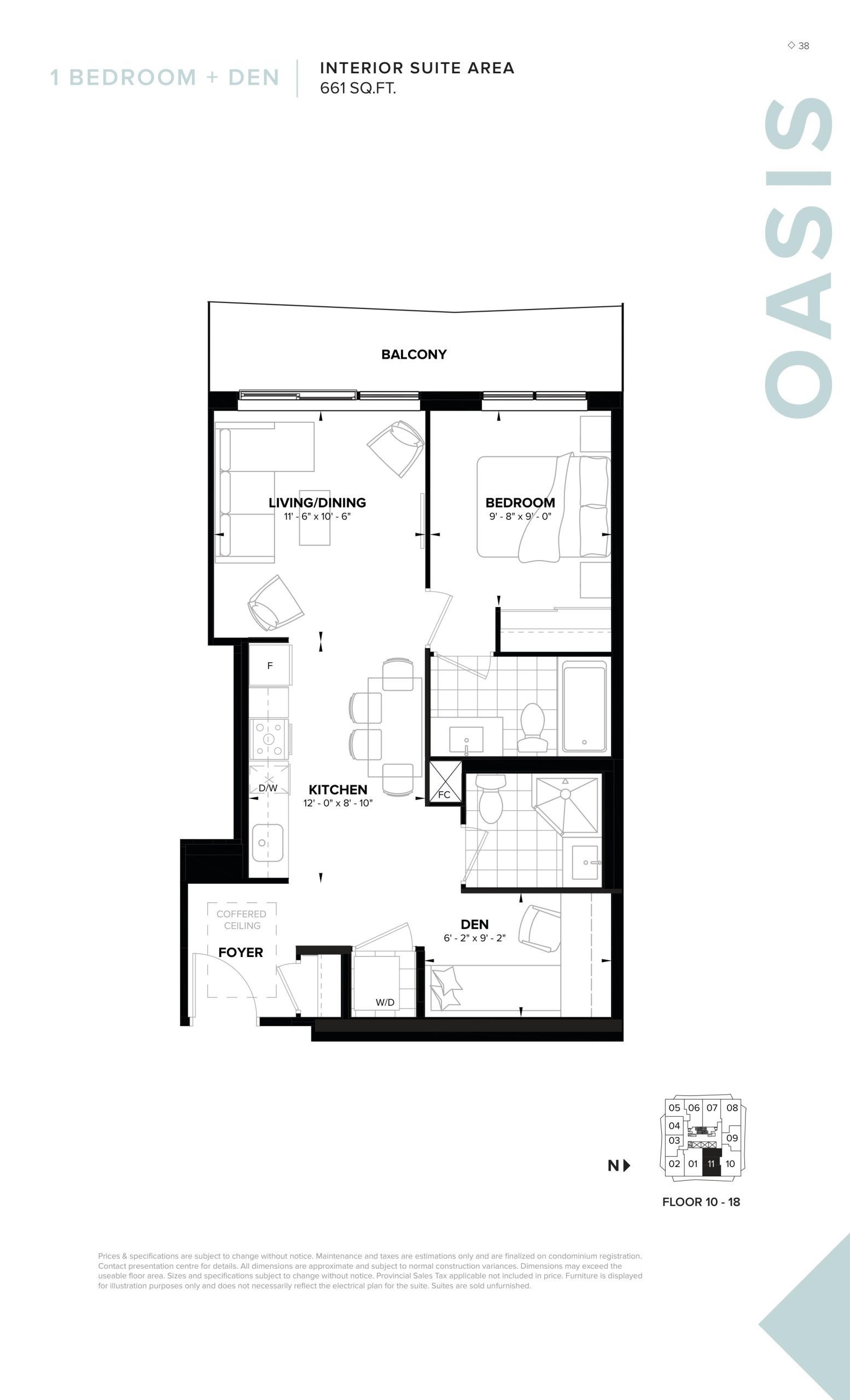 Oasis floor plan