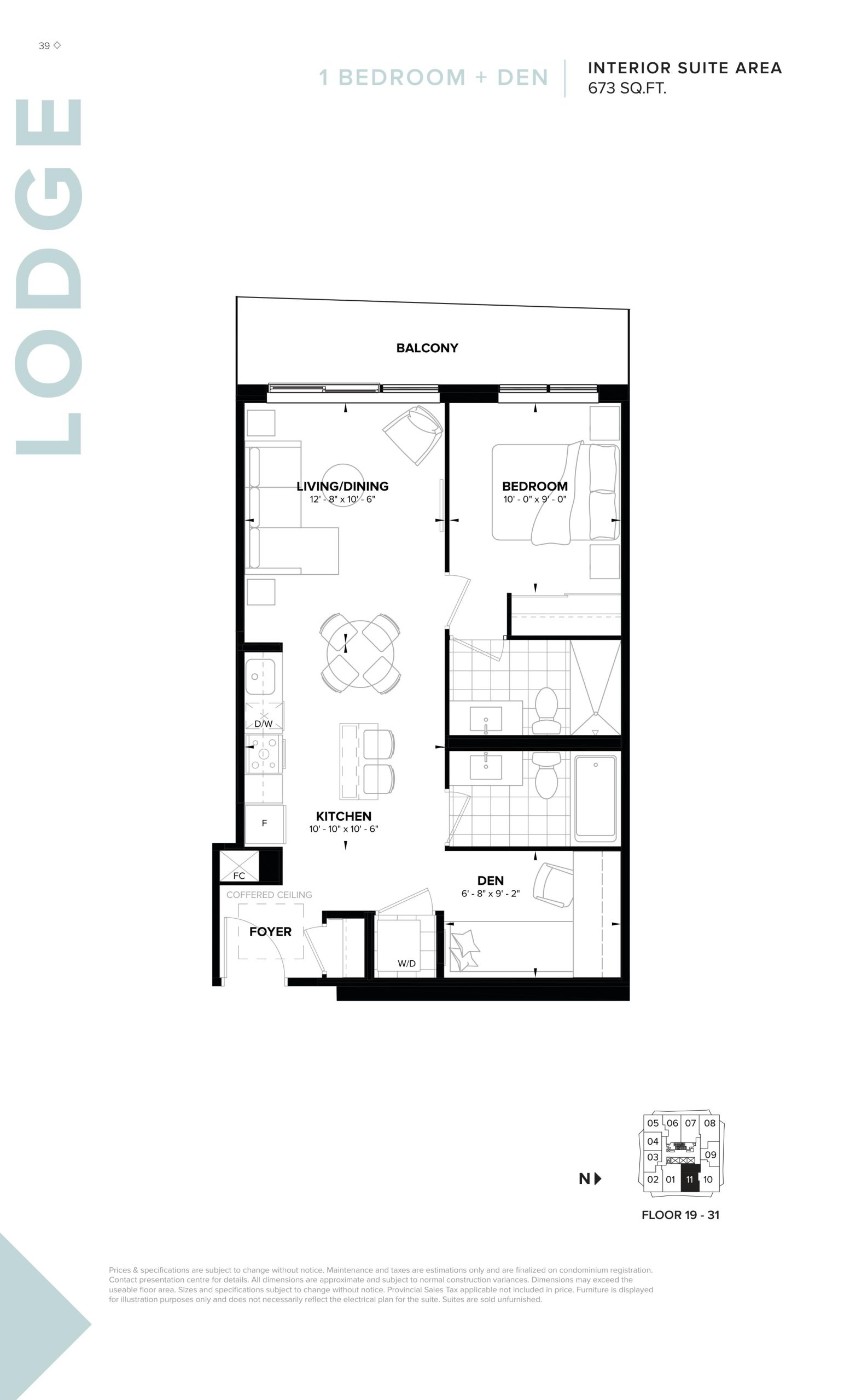 Lodge floor plan