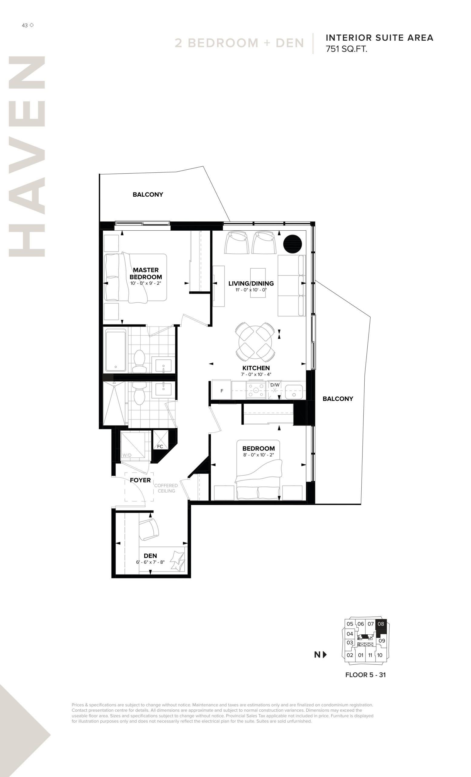 Haven floor plan