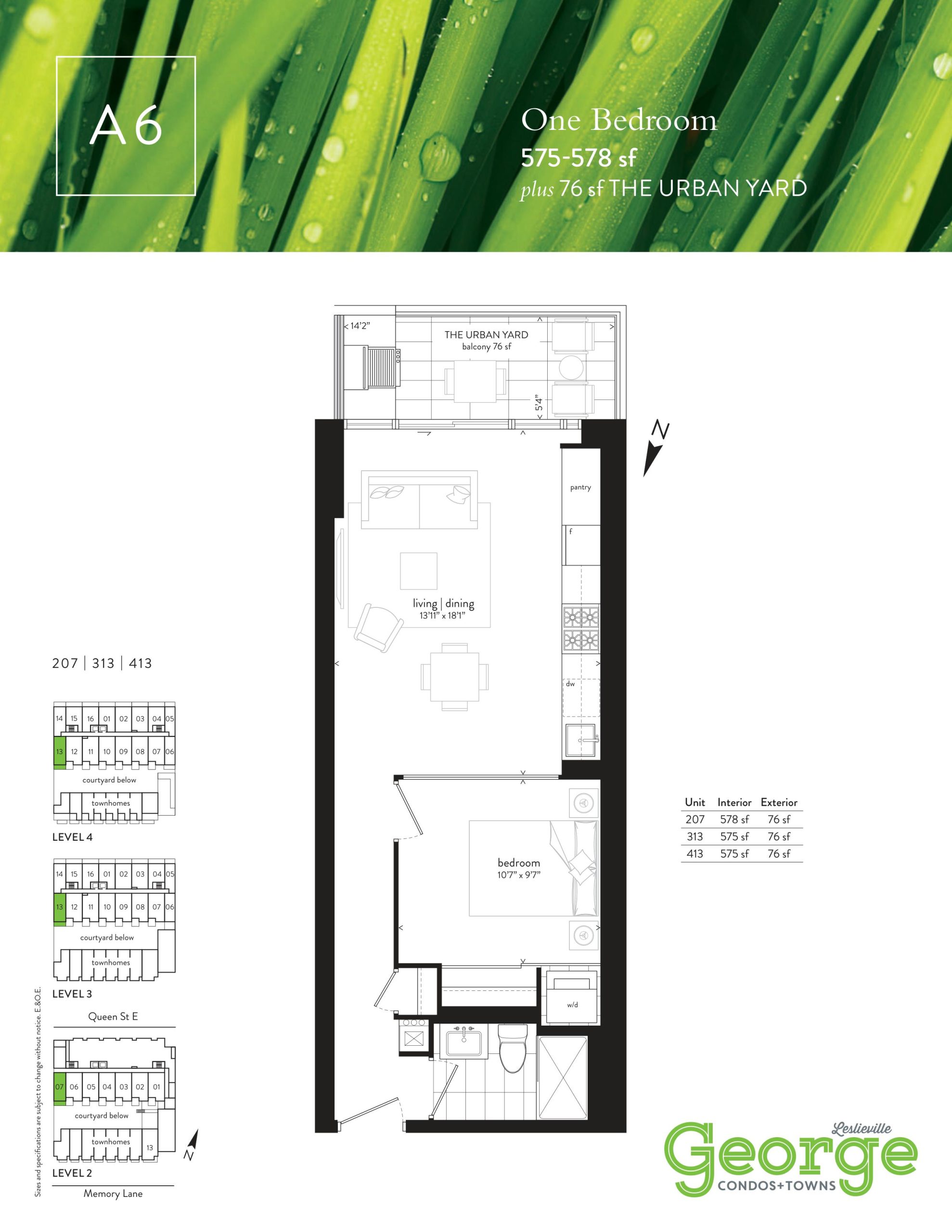 A6 floor plan