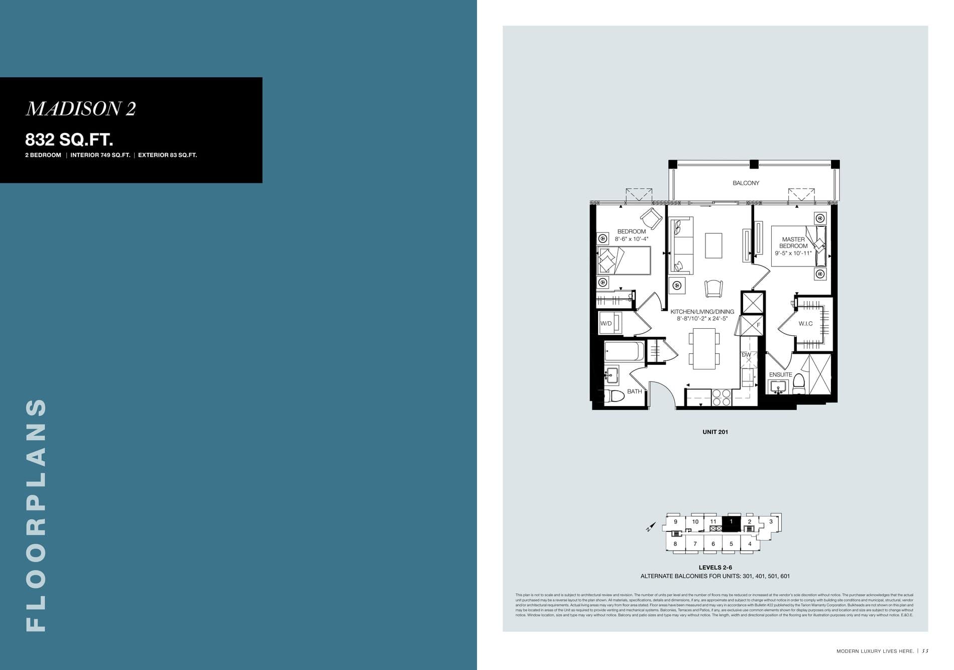 Madison 2 floor plan