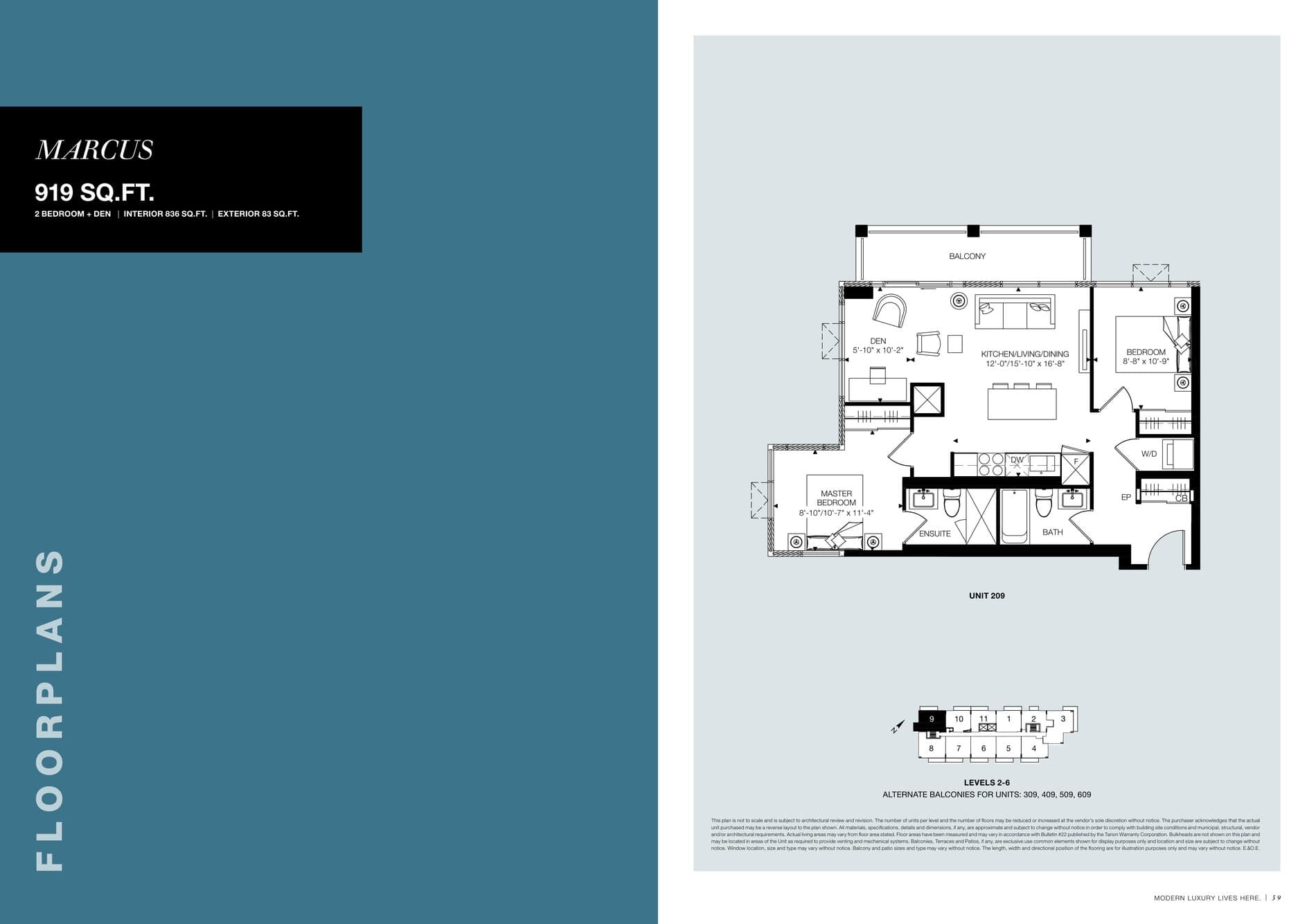 Marcus floor plan
