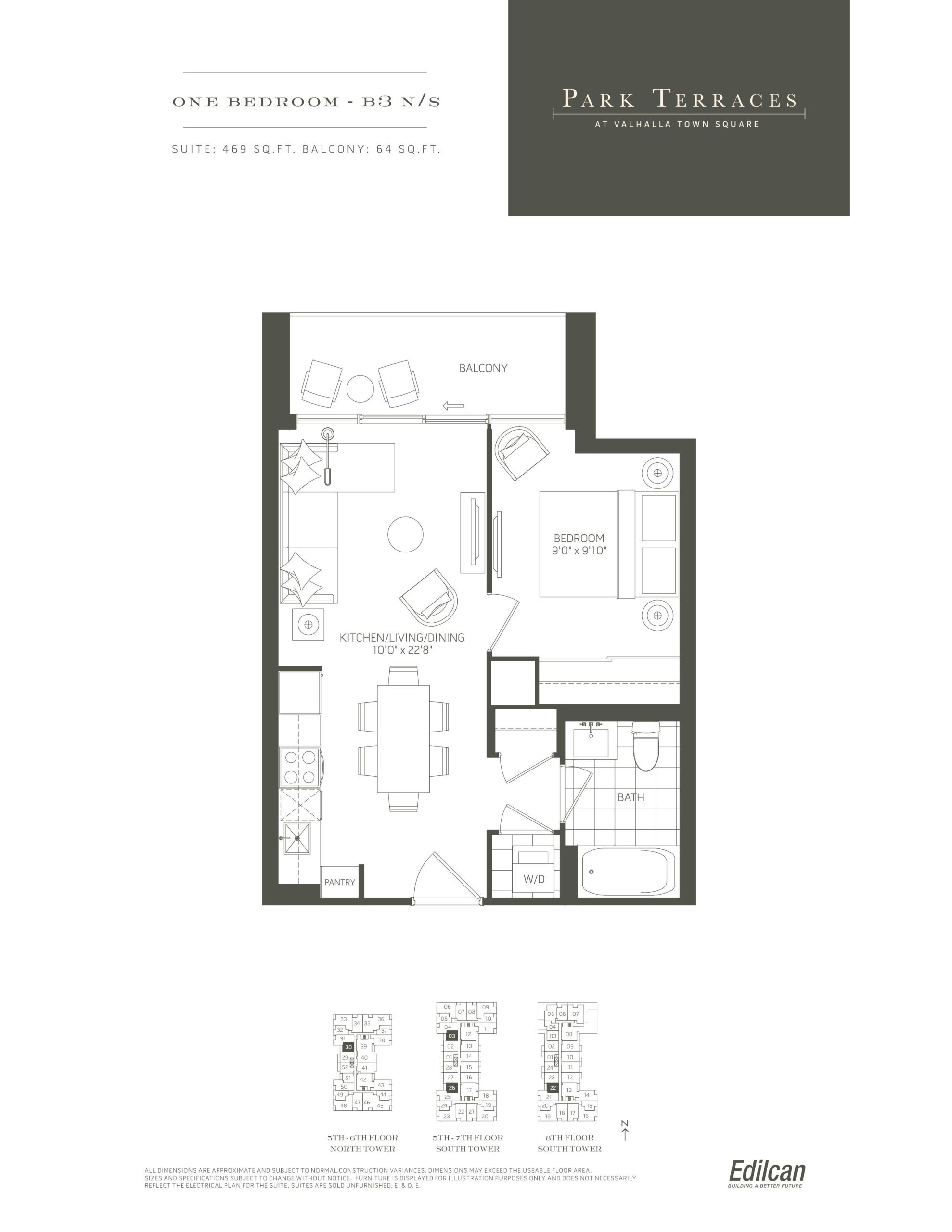 B3 N/S floor plan