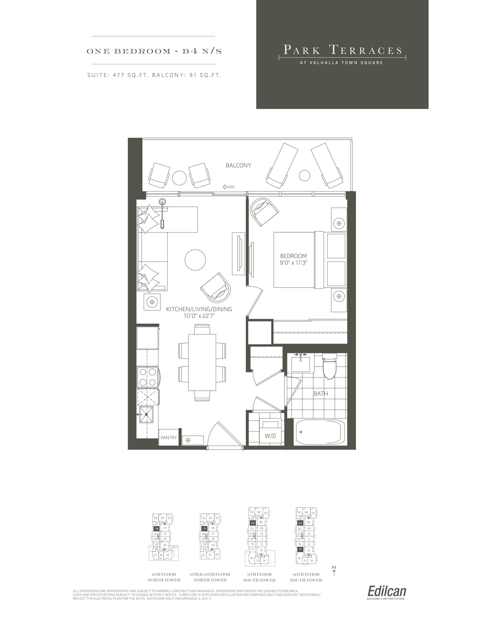 B4 N/S floor plan