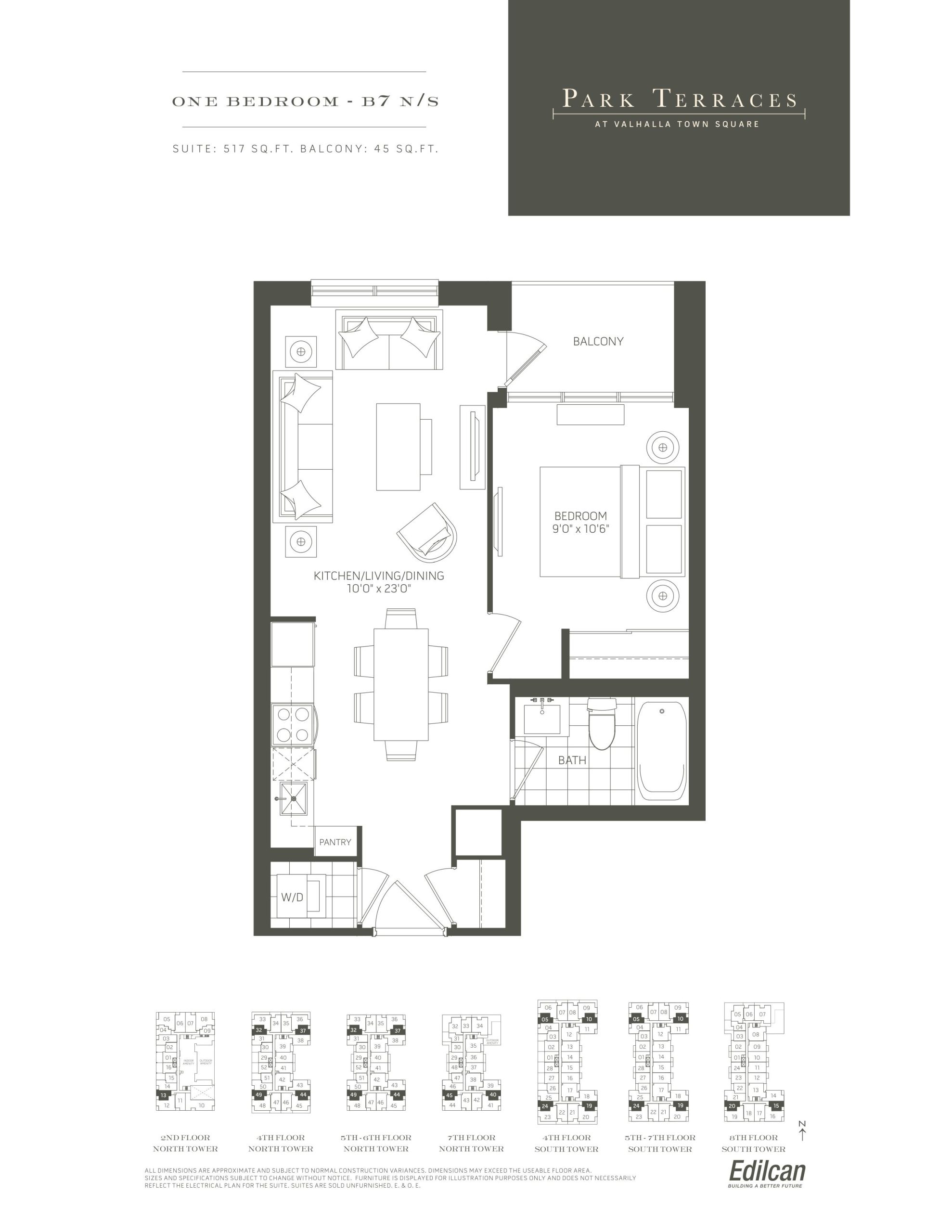 B7 N/S floor plan