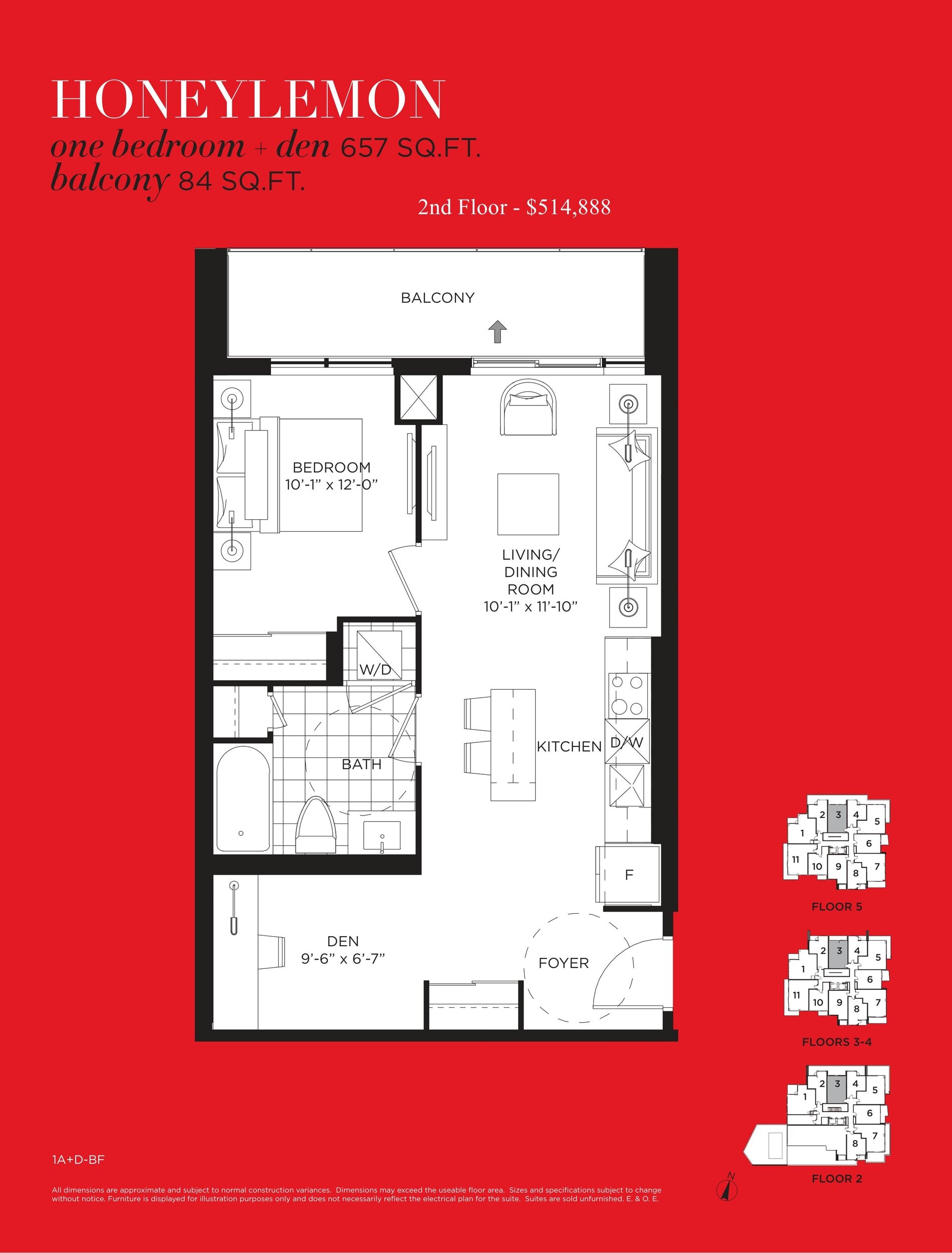 Honeylemon floor plan