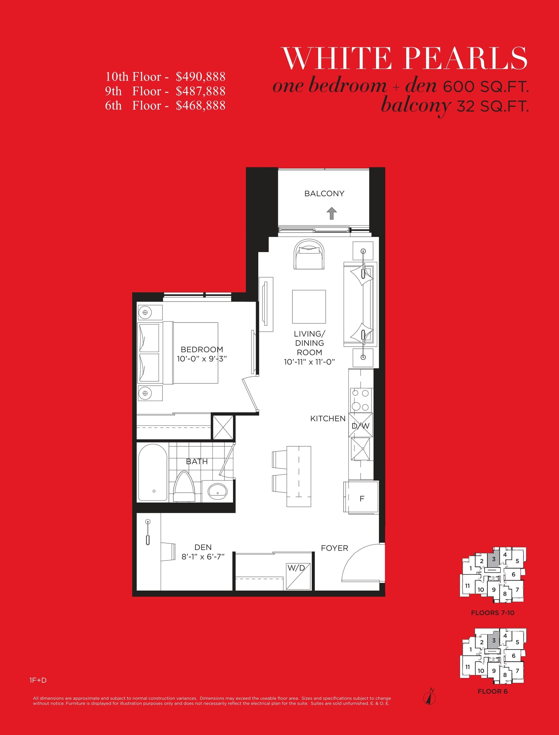 White Pearls floor plan
