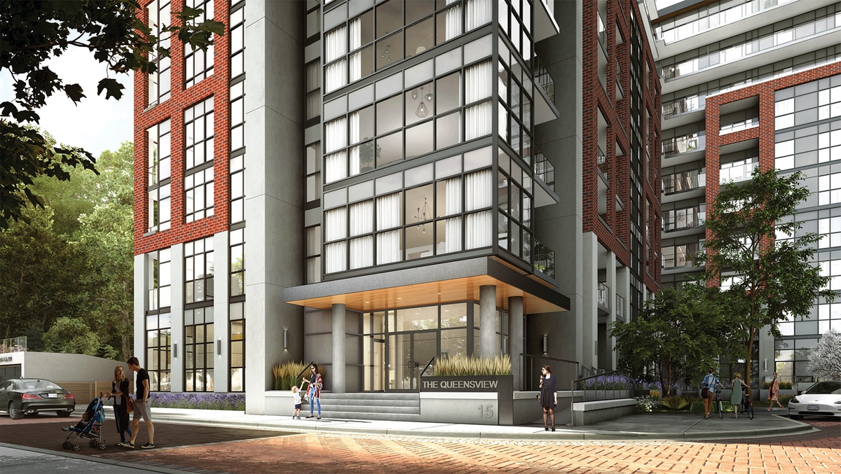 The Queensview at Backyard in Toronto — rendering 5