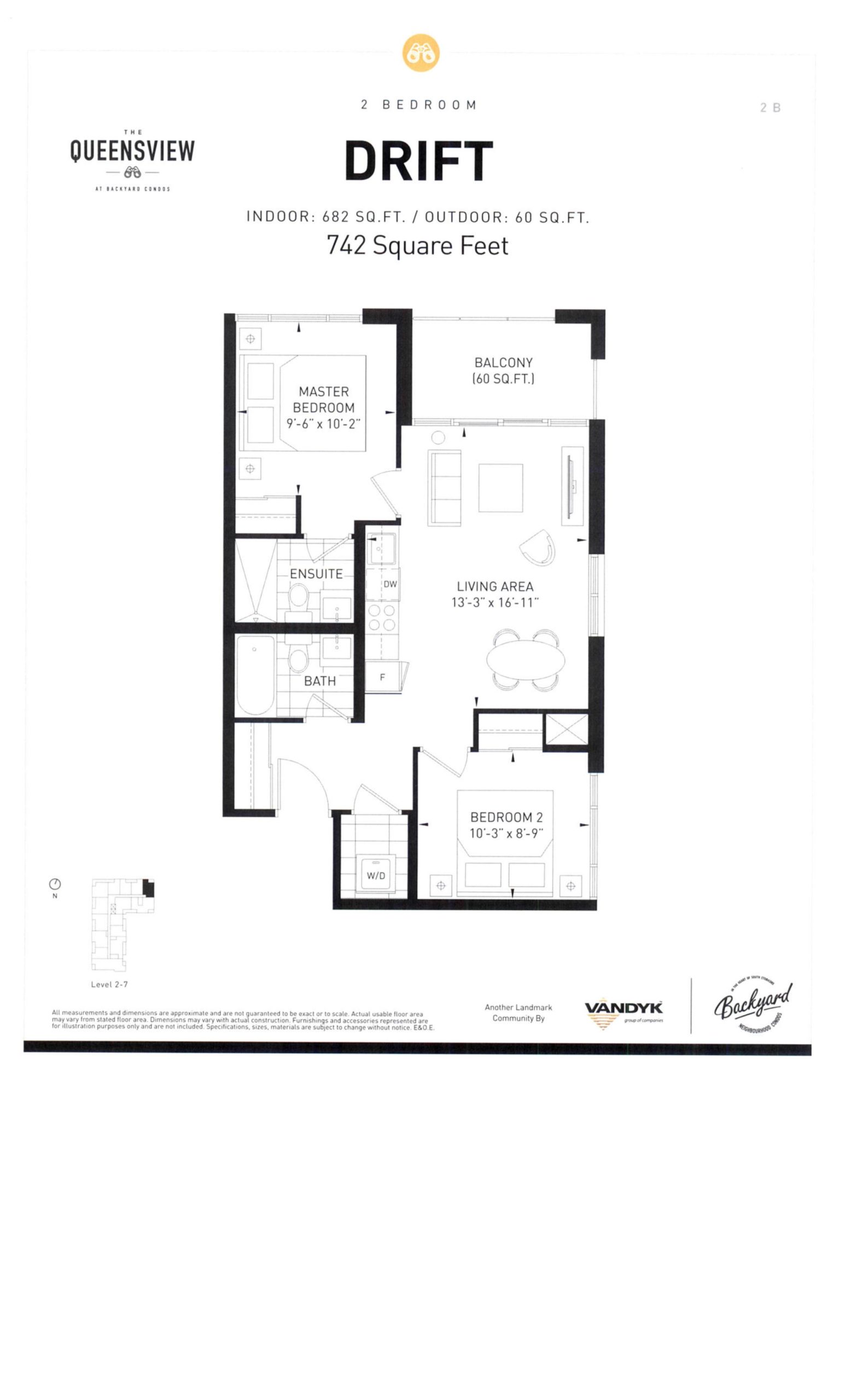 Drift floor plan