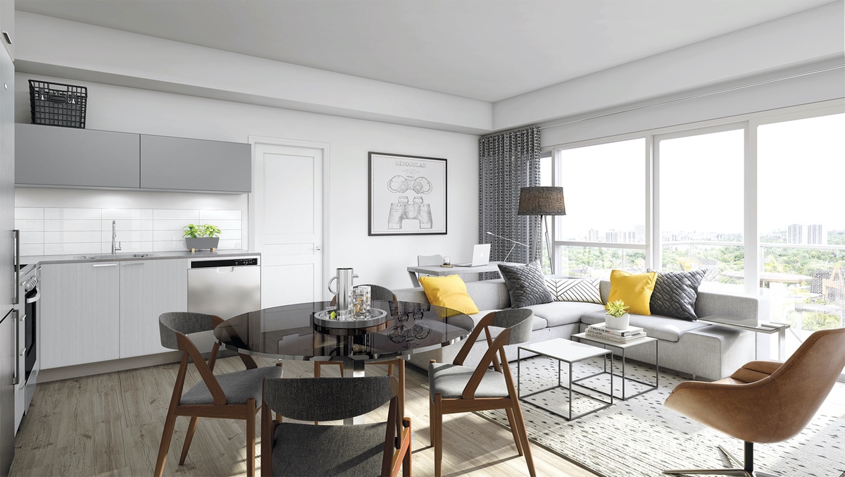 The Queensview at Backyard in Toronto — rendering 8