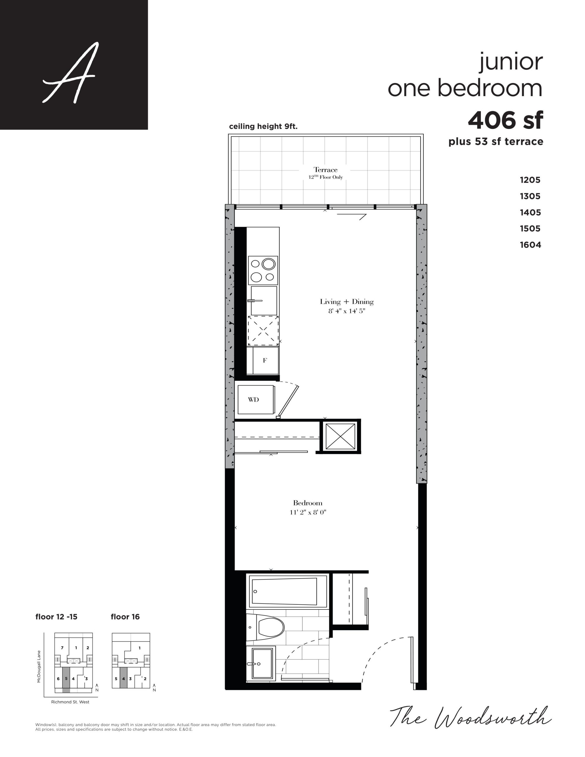 A floor plan