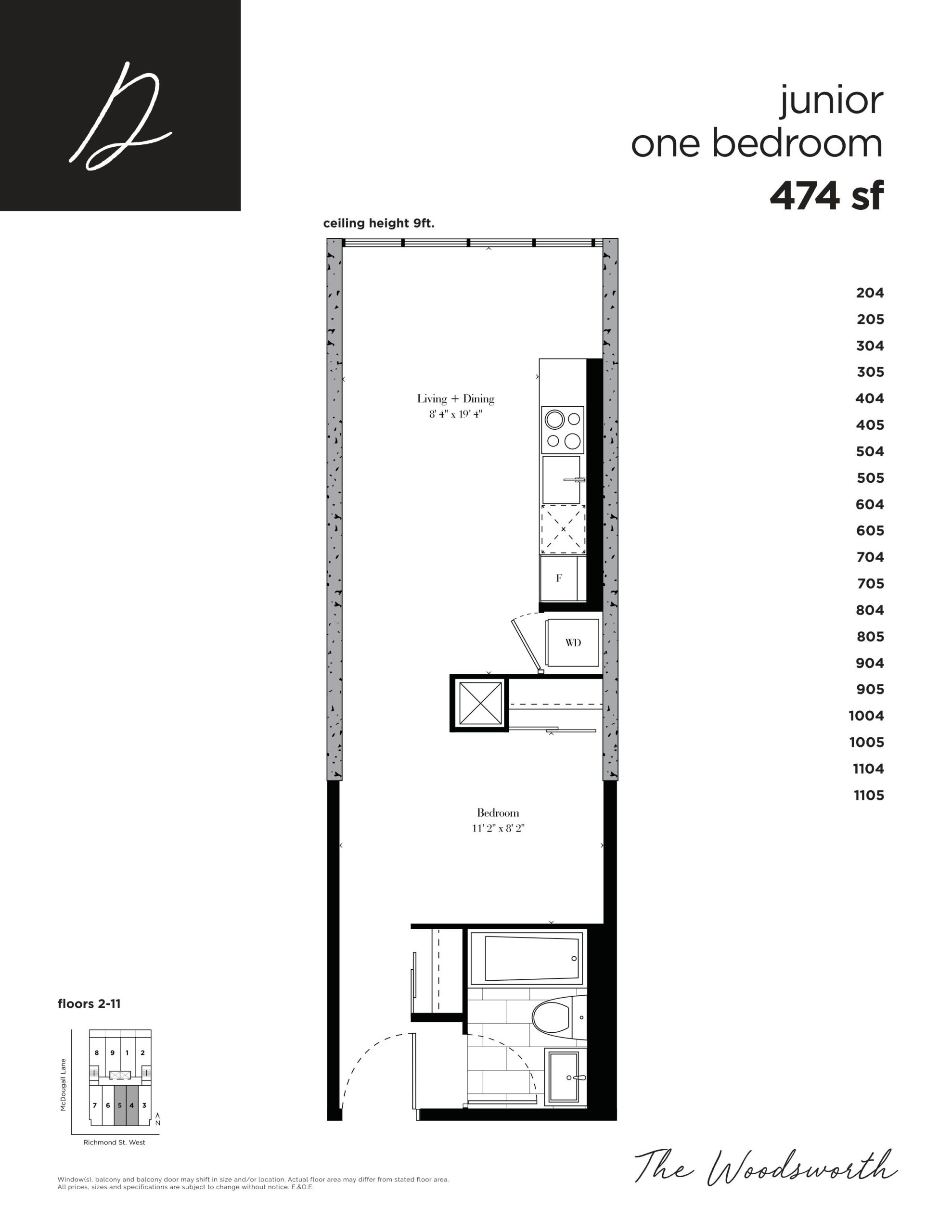D floor plan