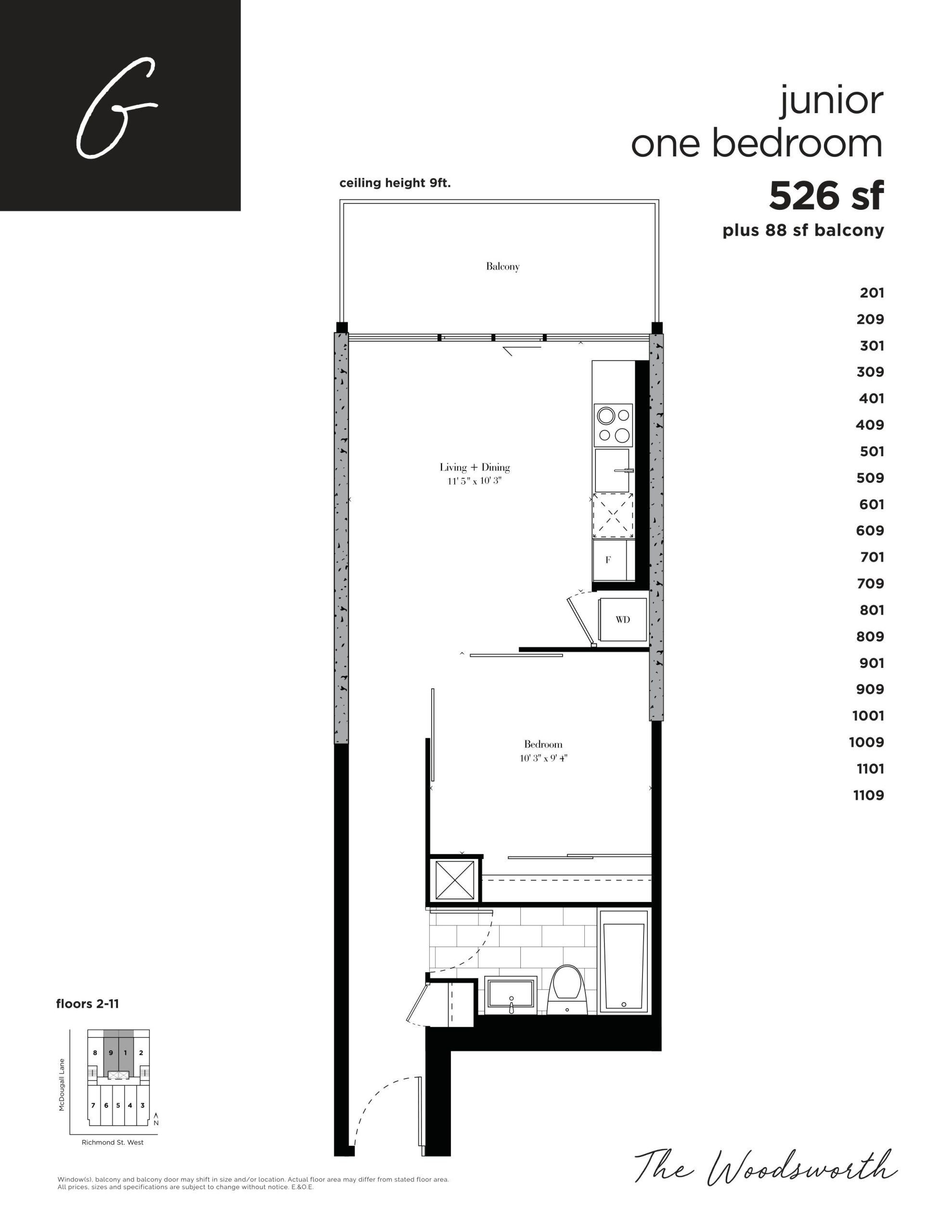G floor plan