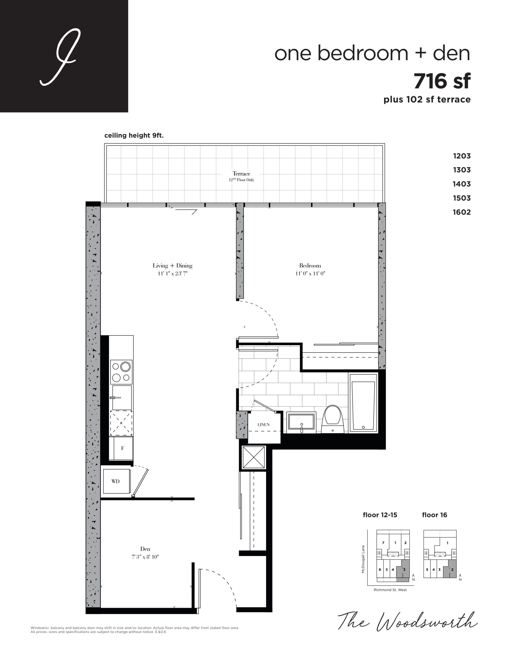 I floor plan