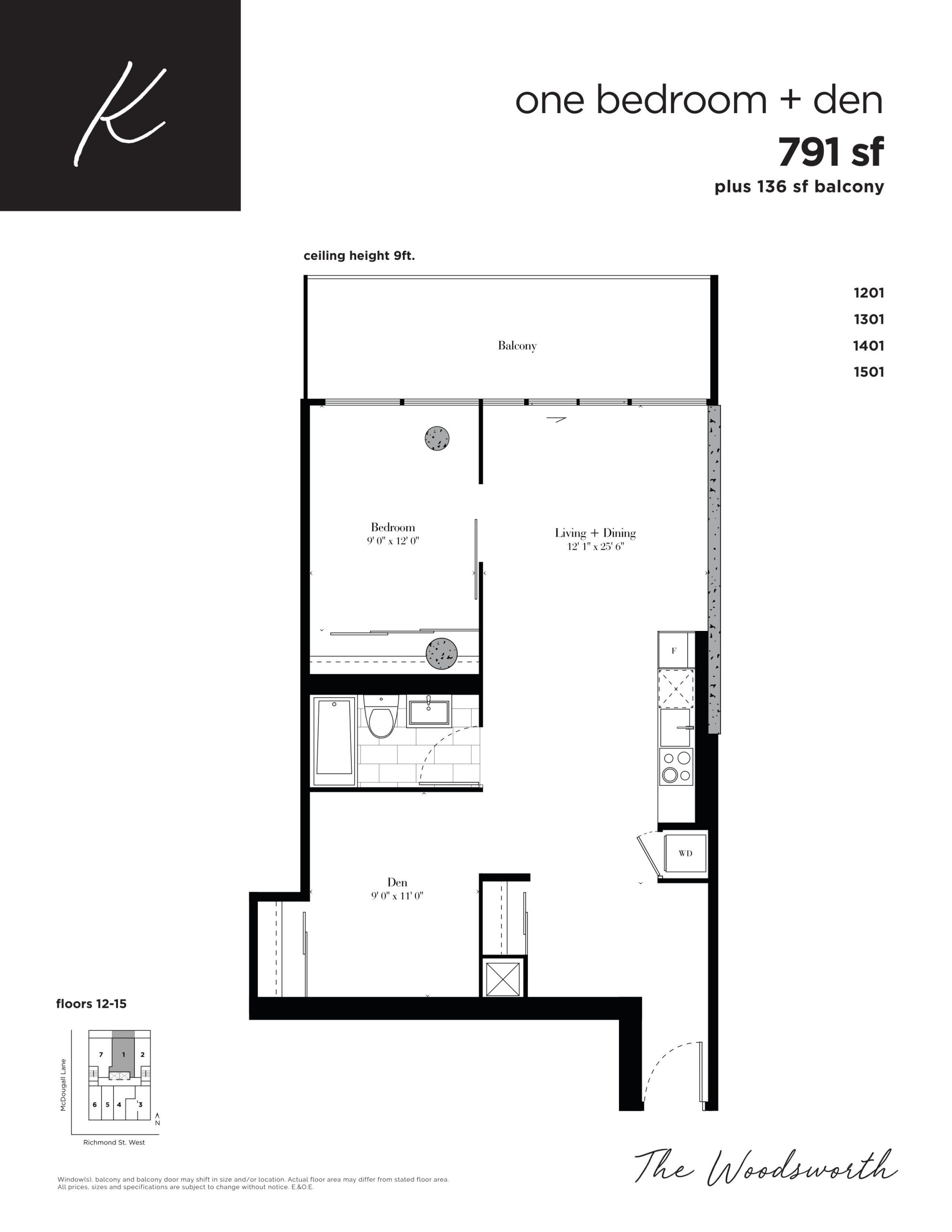 K floor plan