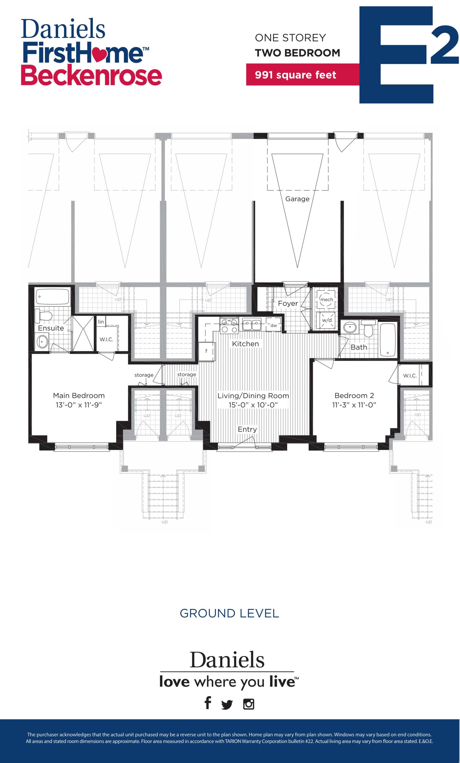 E2 floor plan