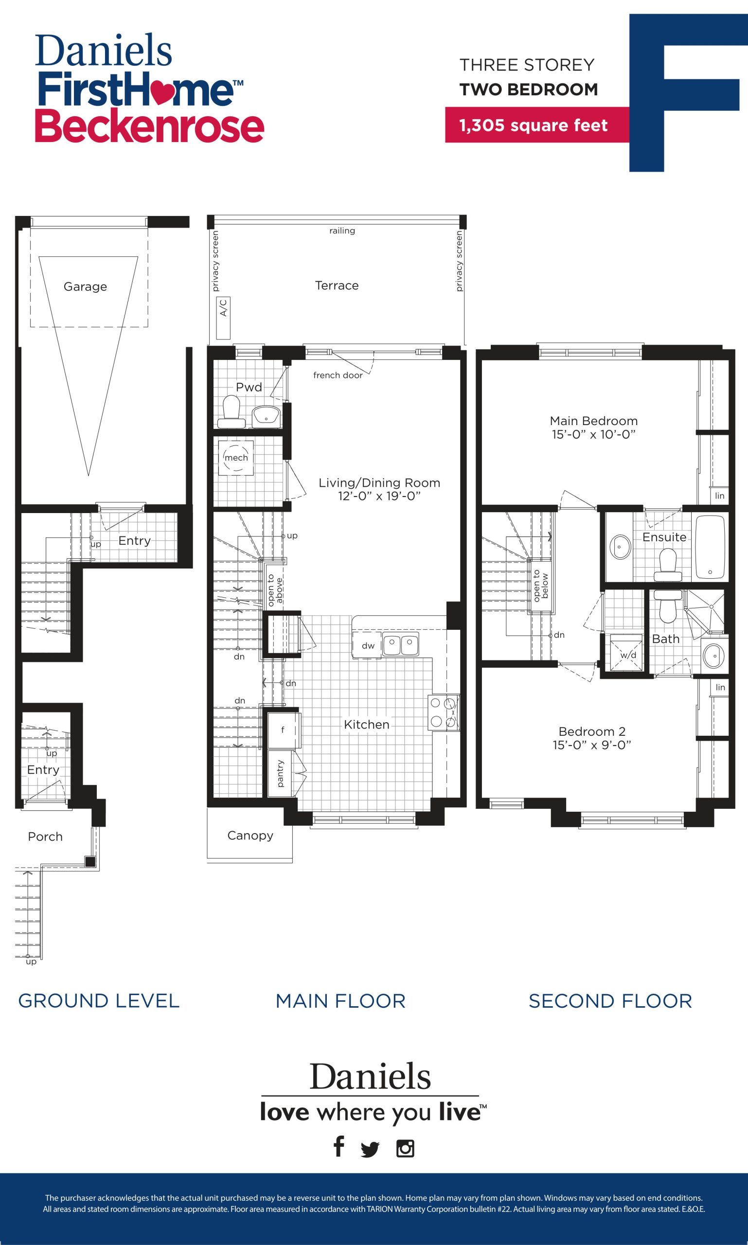 F floor plan