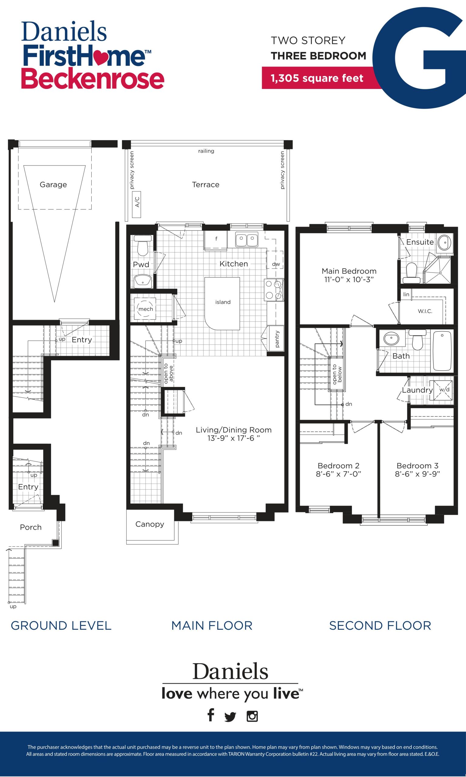 G floor plan