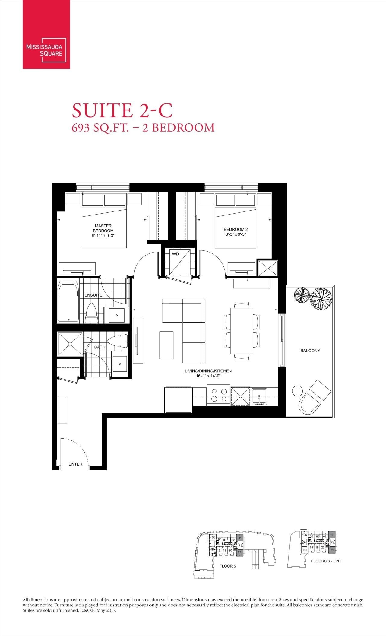 Suite 2-C floor plan