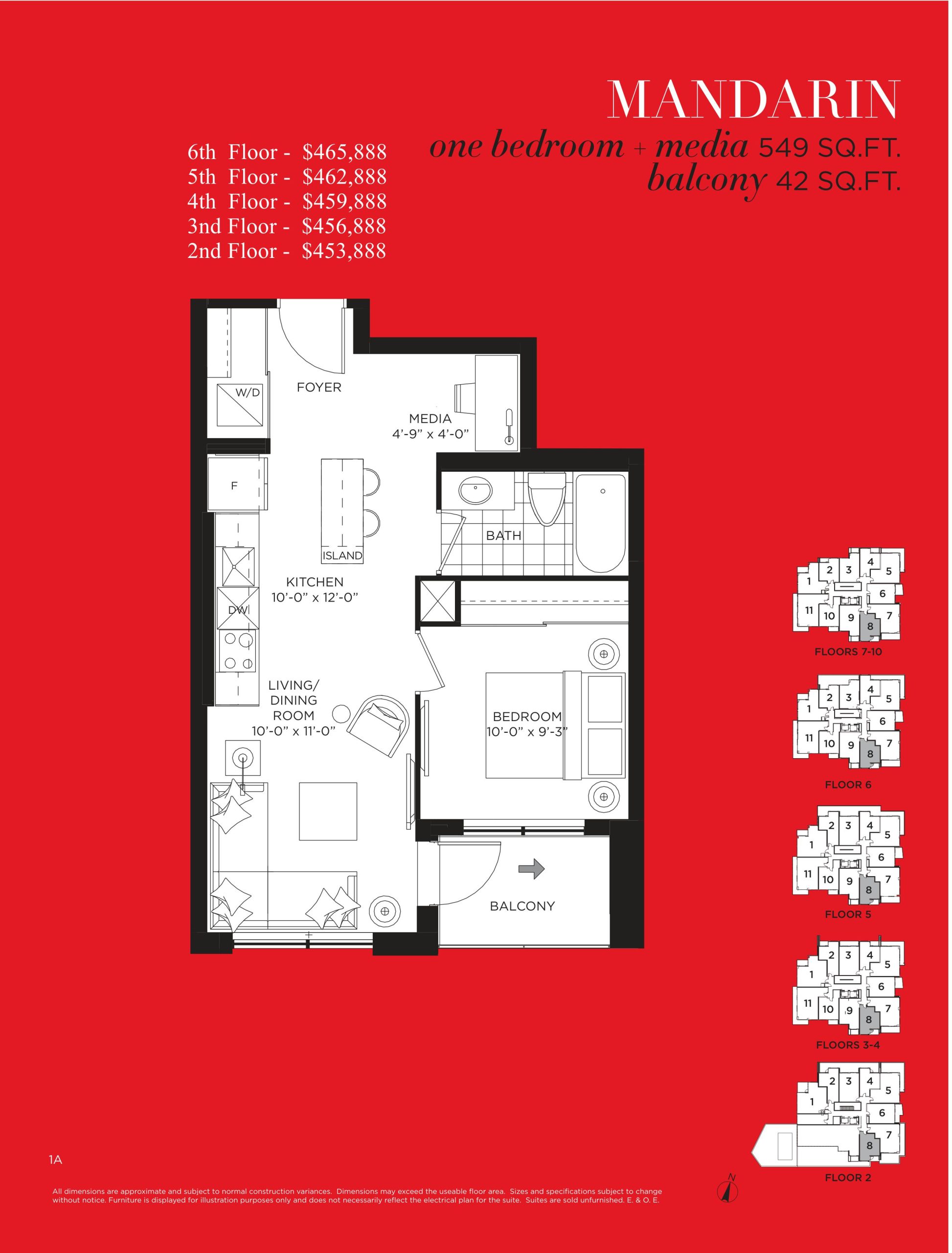 Mandarin floor plan
