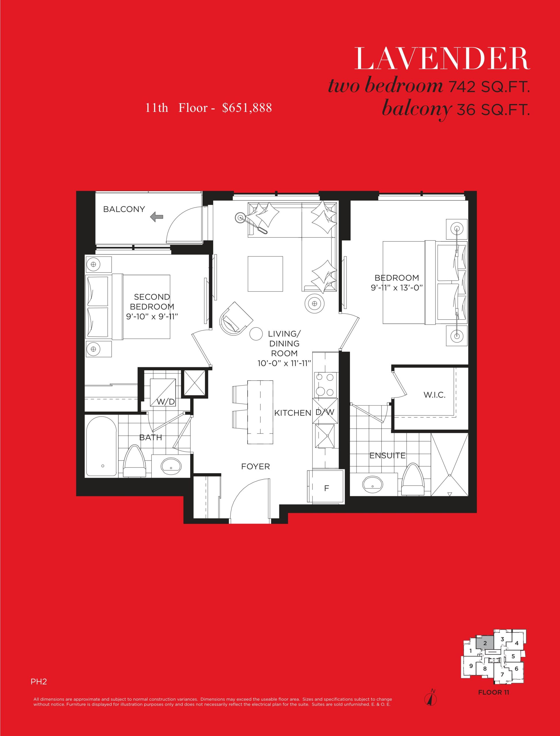 Lavender floor plan