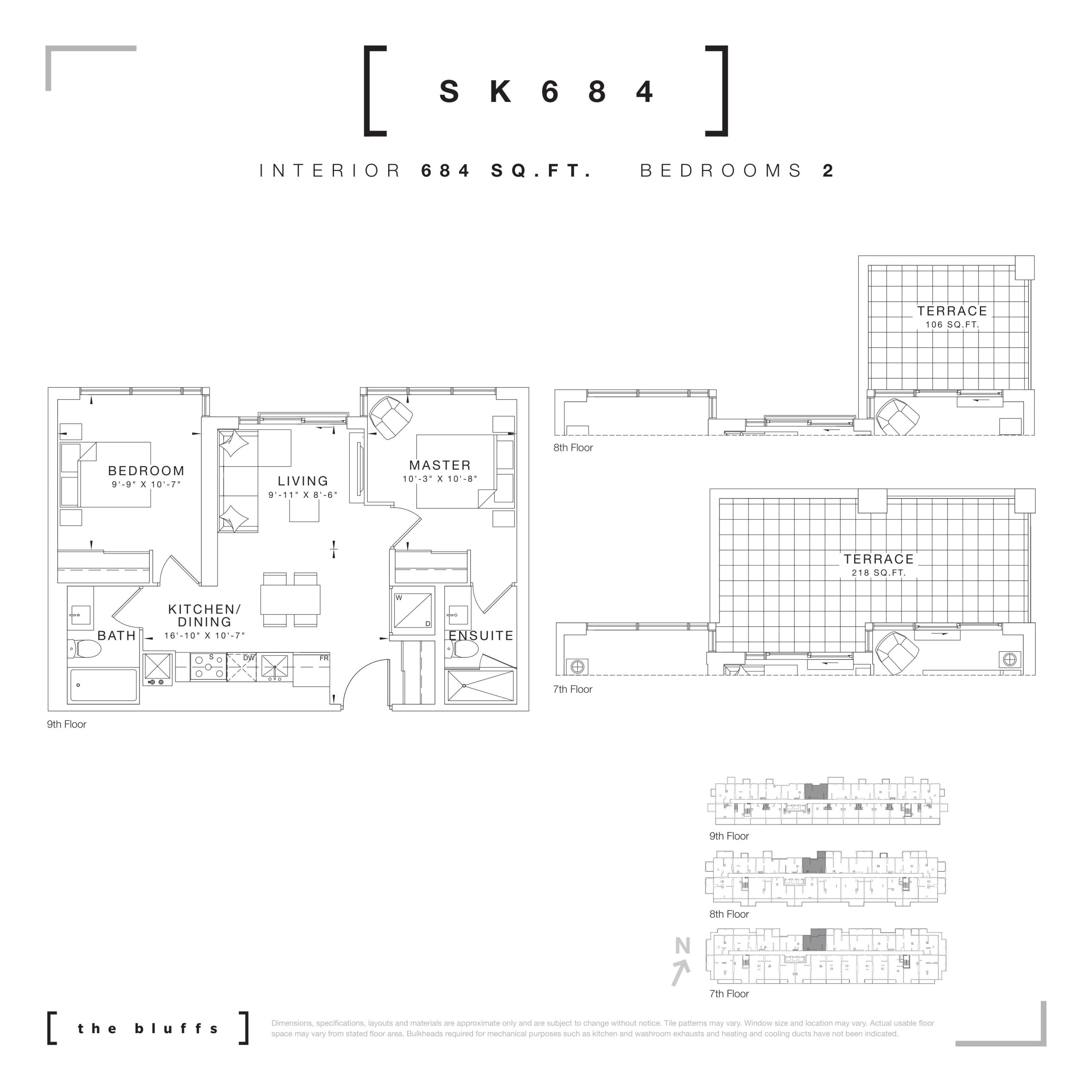 SK684 floor plan