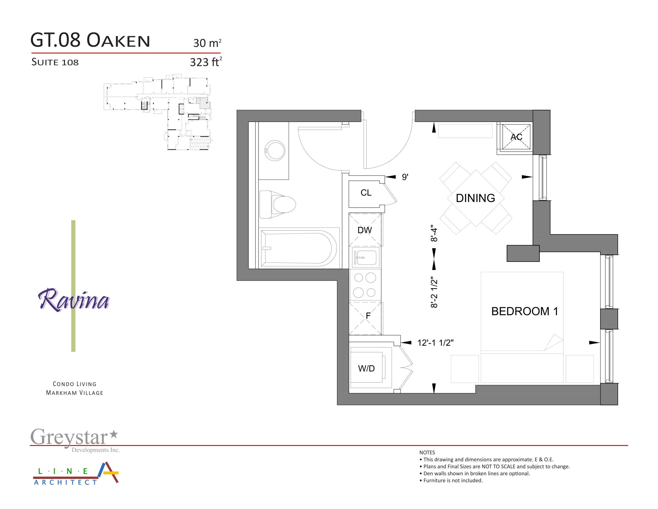 Oaken floor plan