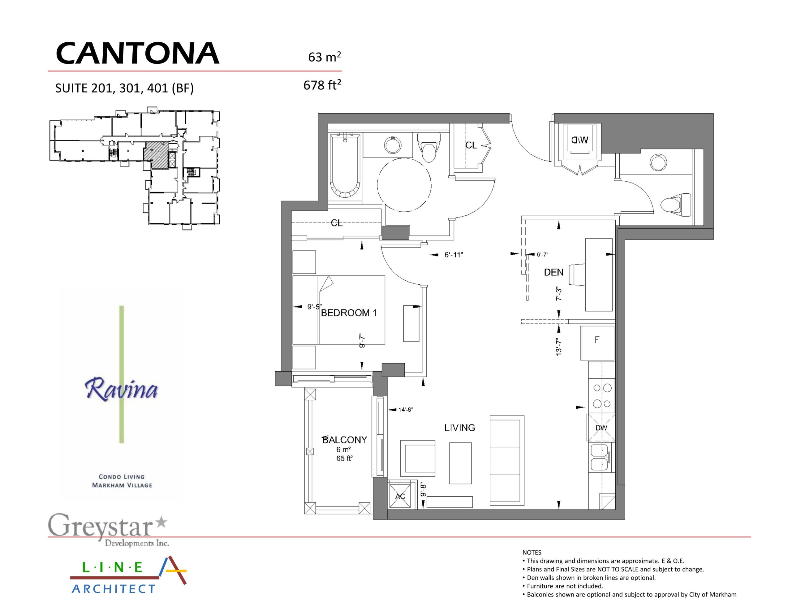Cantona floor plan