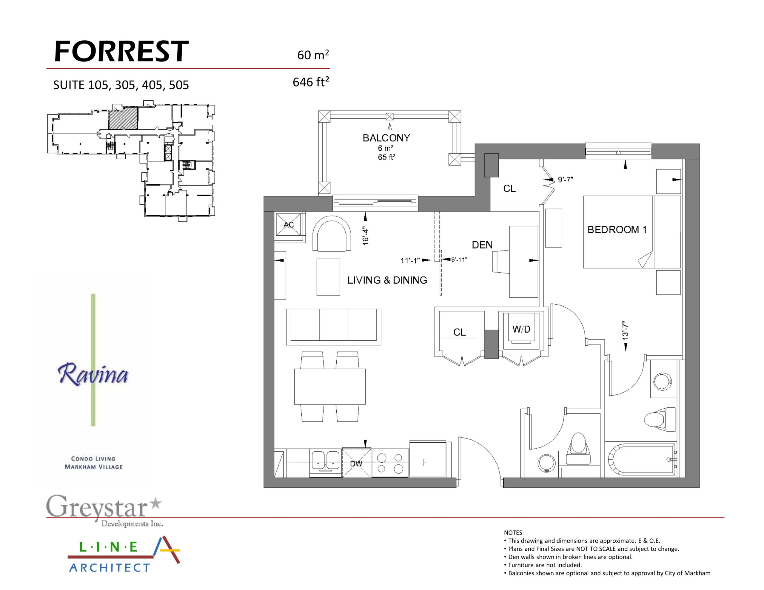 Forrest floor plan