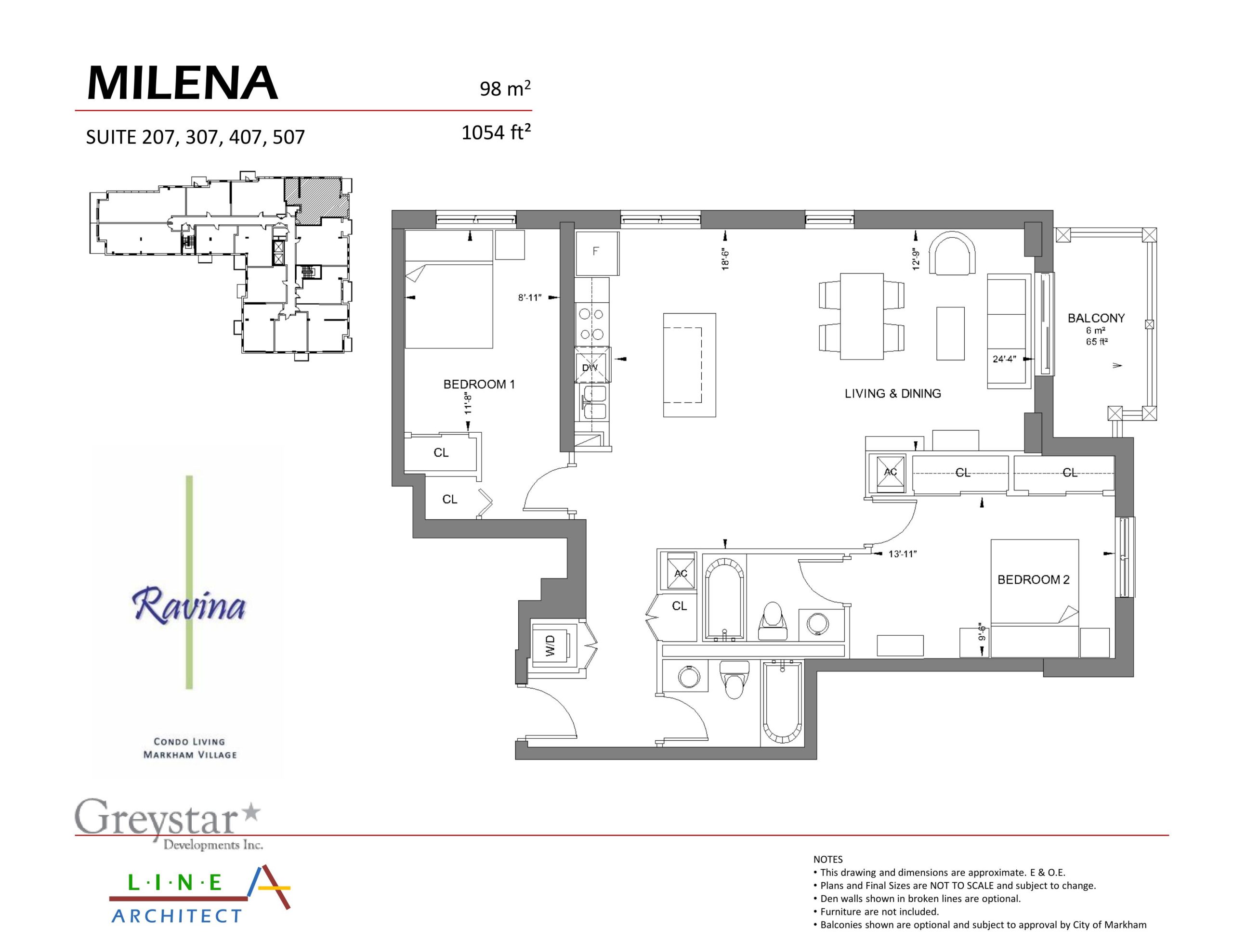 Milena floor plan