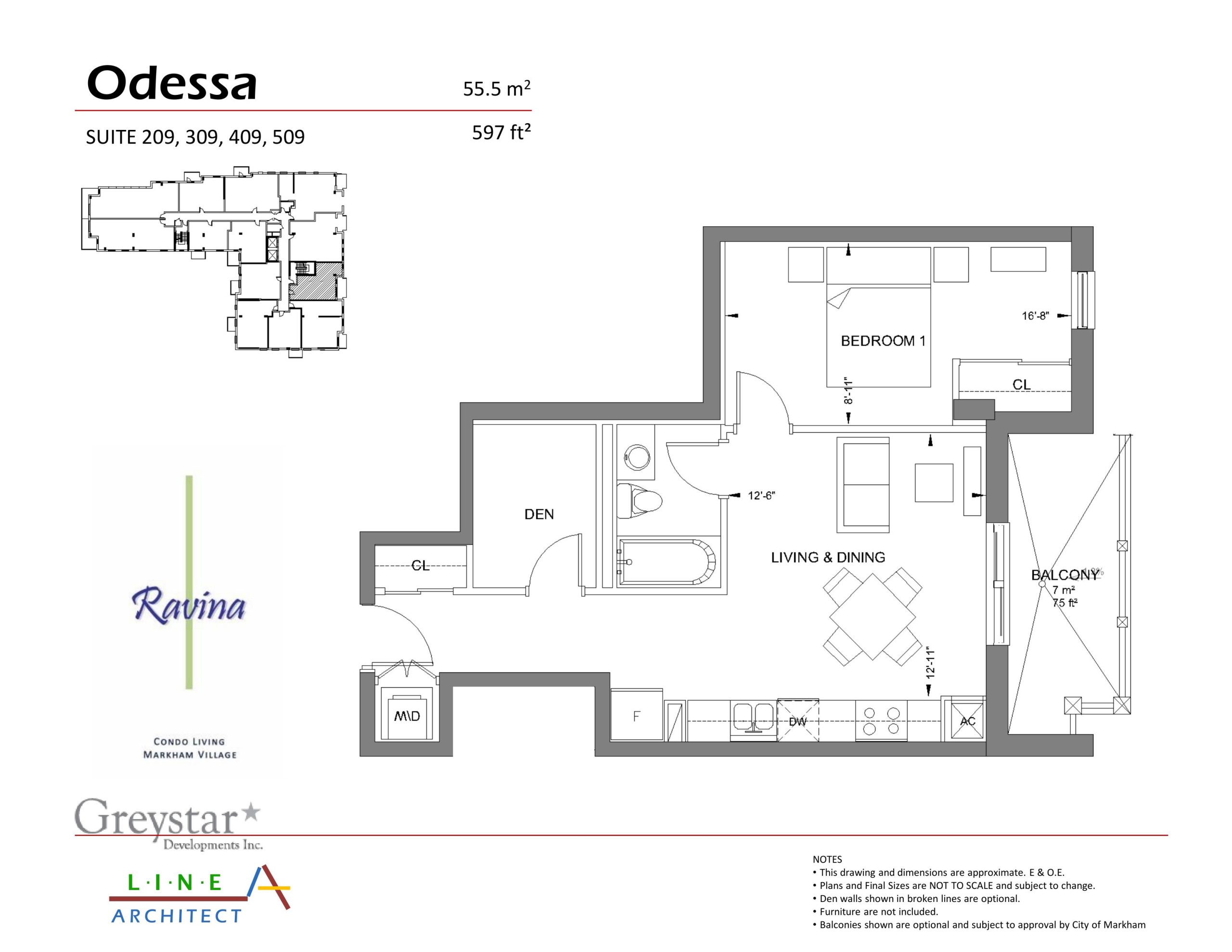 Odessa floor plan