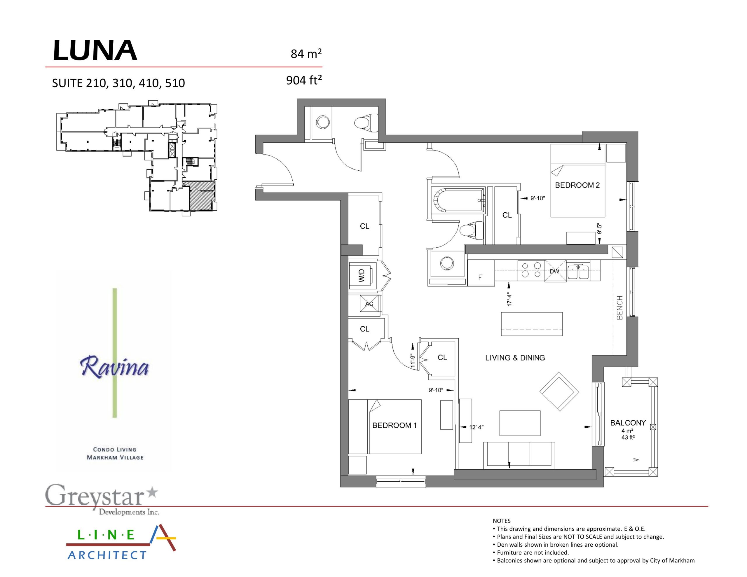 Luna floor plan